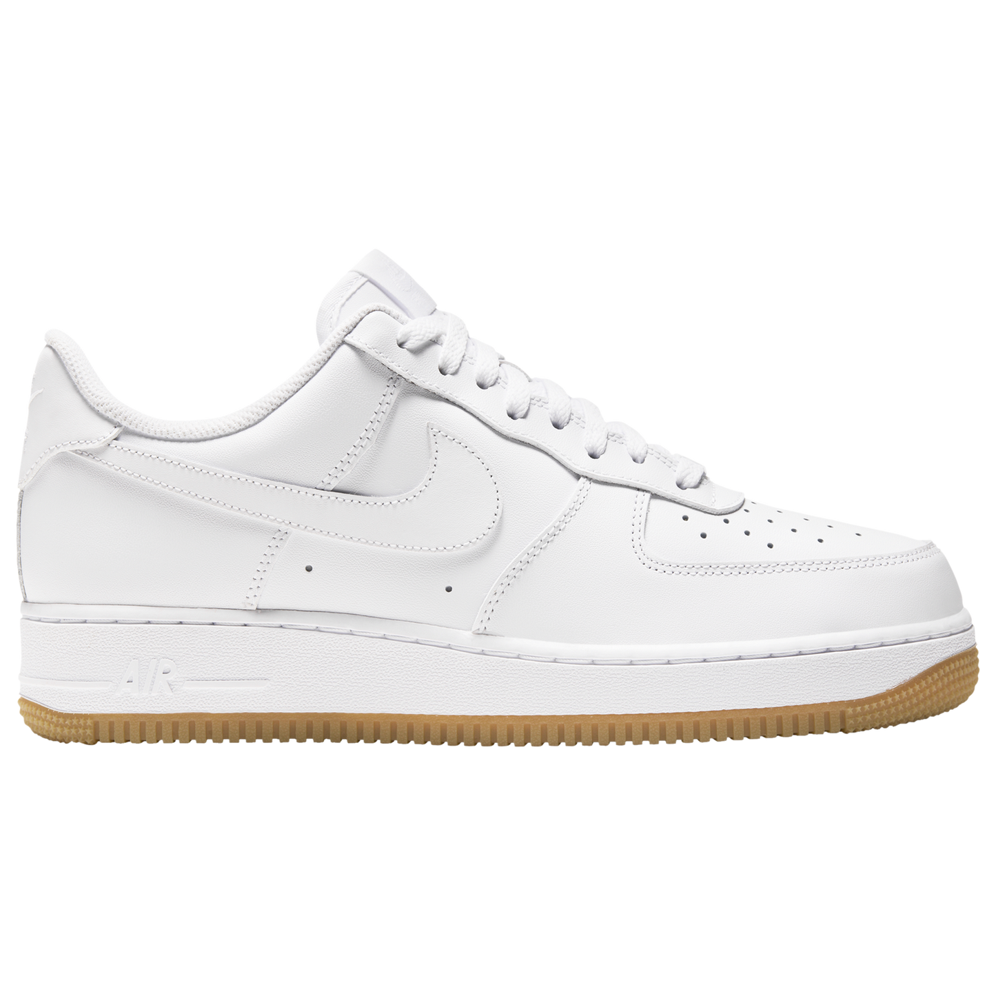 Nike Air Force 1 '07 - Men's - White/White/Brown