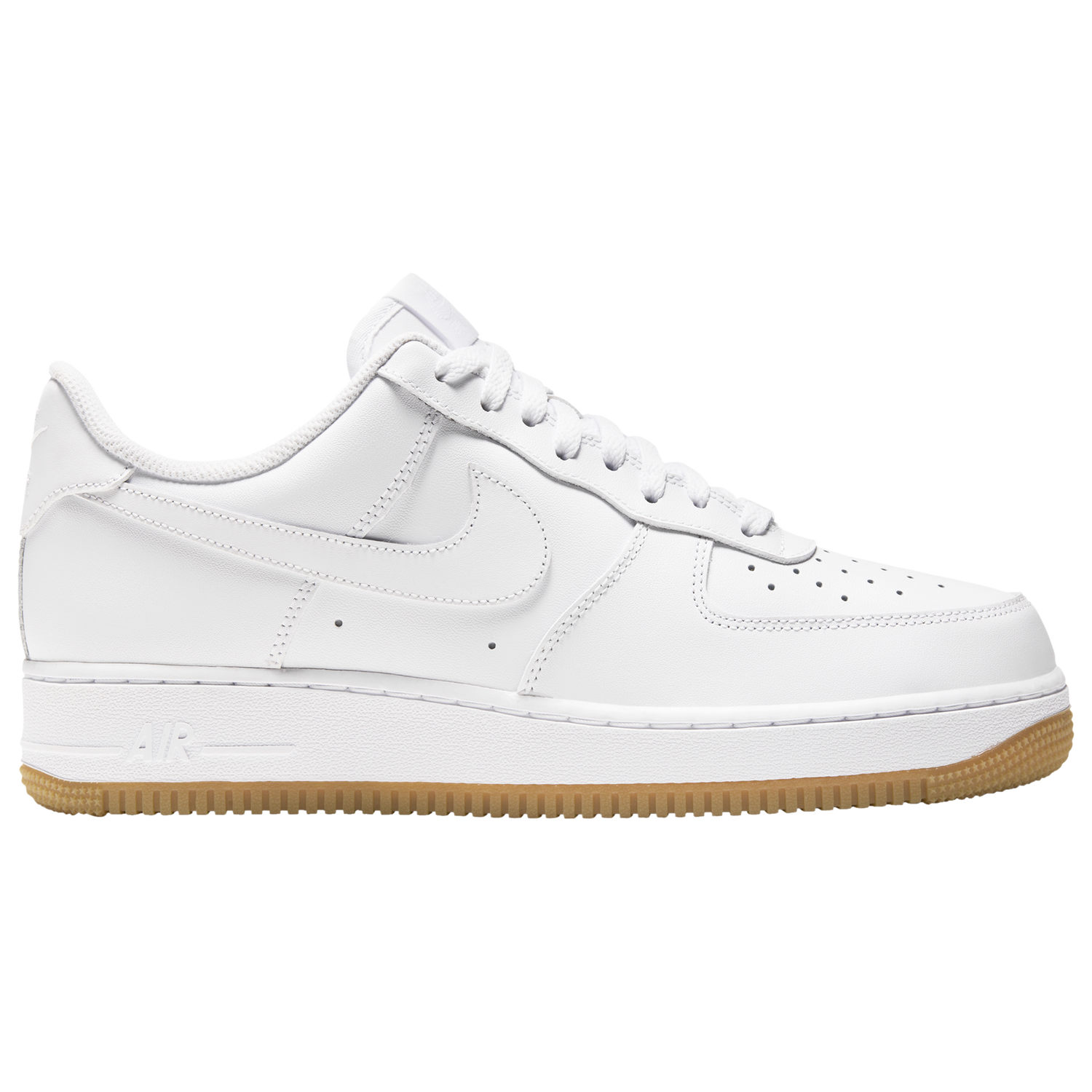 Nike Air Force 1 '07 - Men's - White/White/Brown
