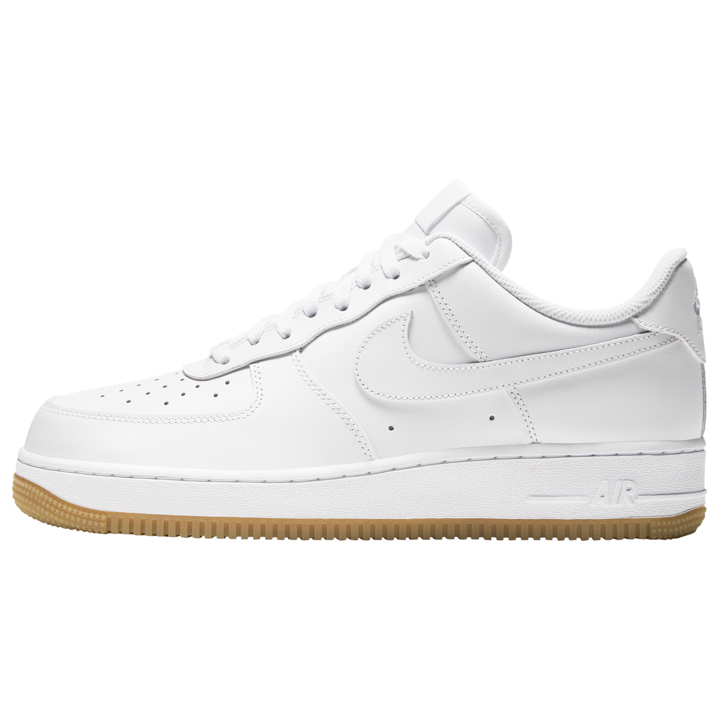 Nike Air Force 1 '07 - Men's - White/White/Brown