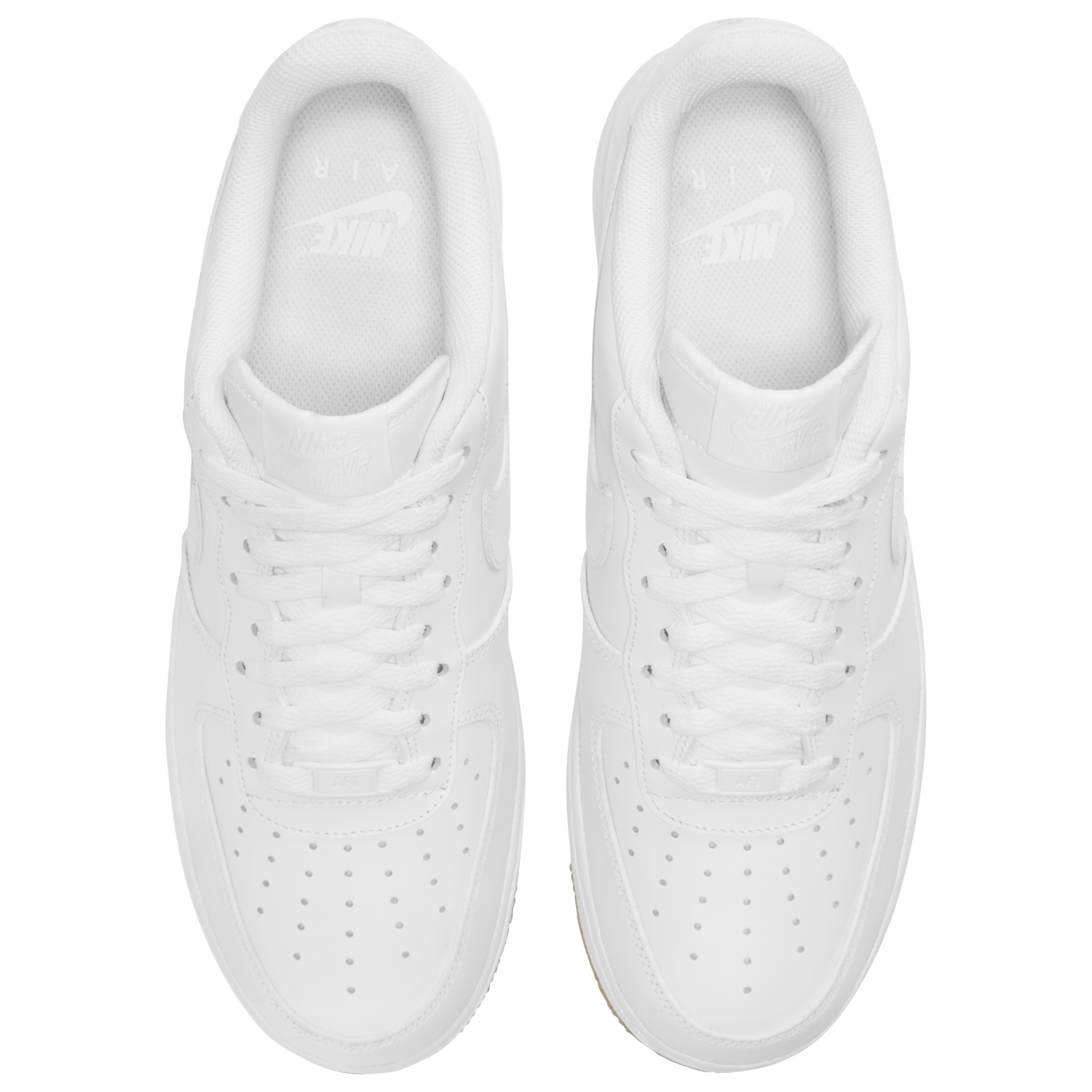 Nike Air Force 1 '07 - Men's - White/White/Brown