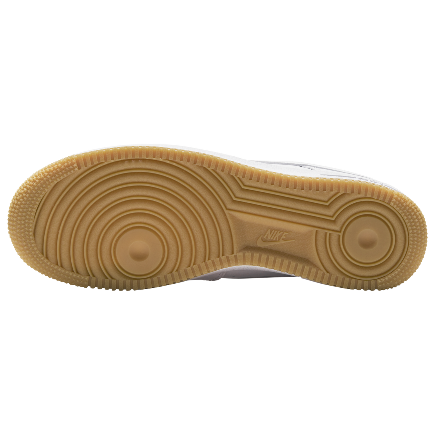 Nike Air Force 1 '07 - Men's - White/White/Brown