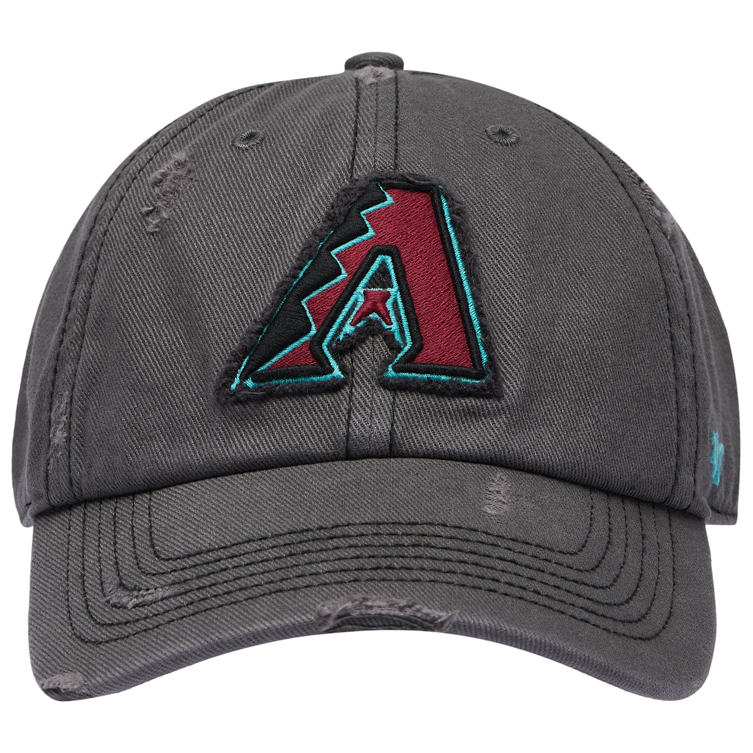 47 Brand Diamondbacks Weathered 47 Clean Up Cap - Men's - Black/Multi