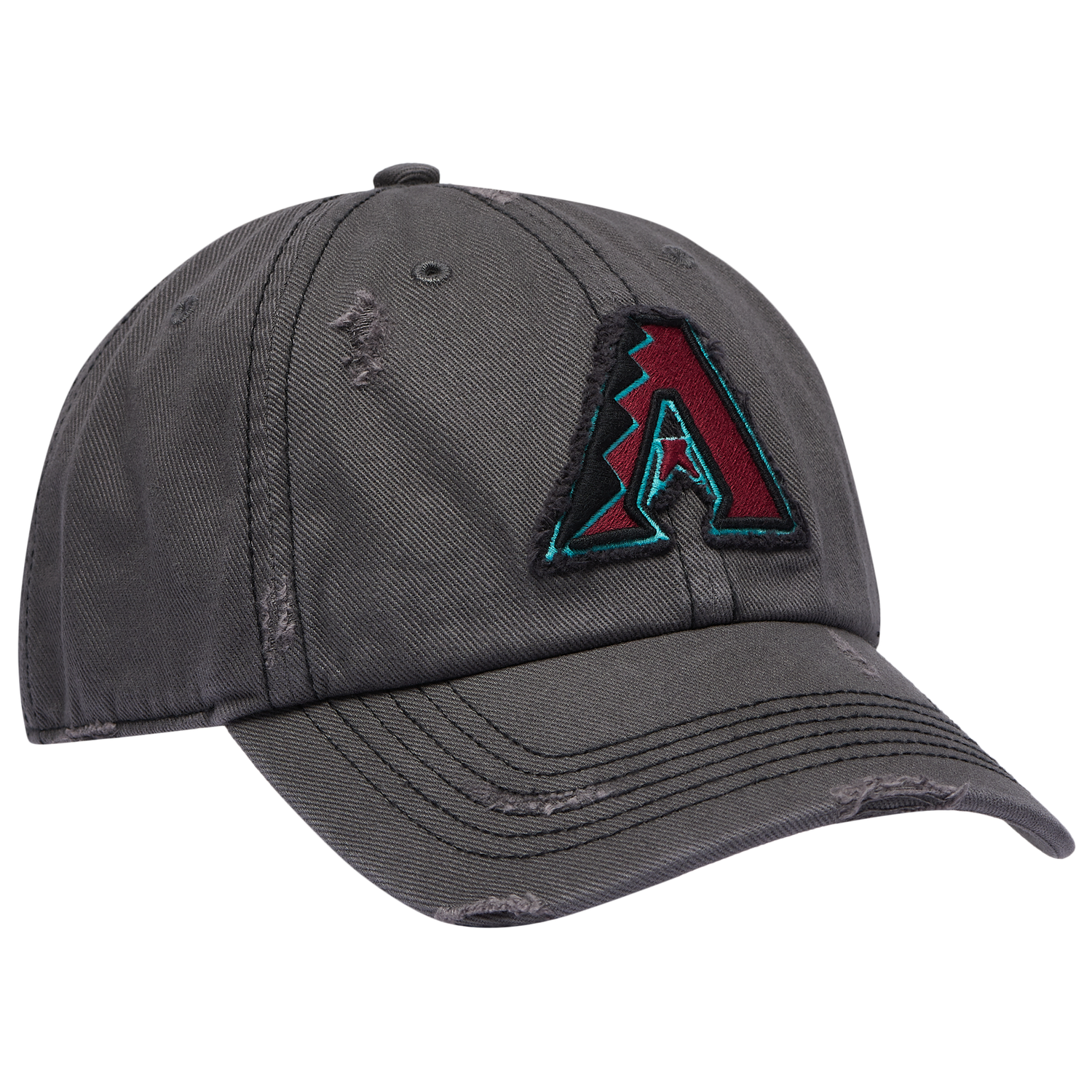 47 Brand Diamondbacks Weathered 47 Clean Up Cap - Men's - Black/Multi