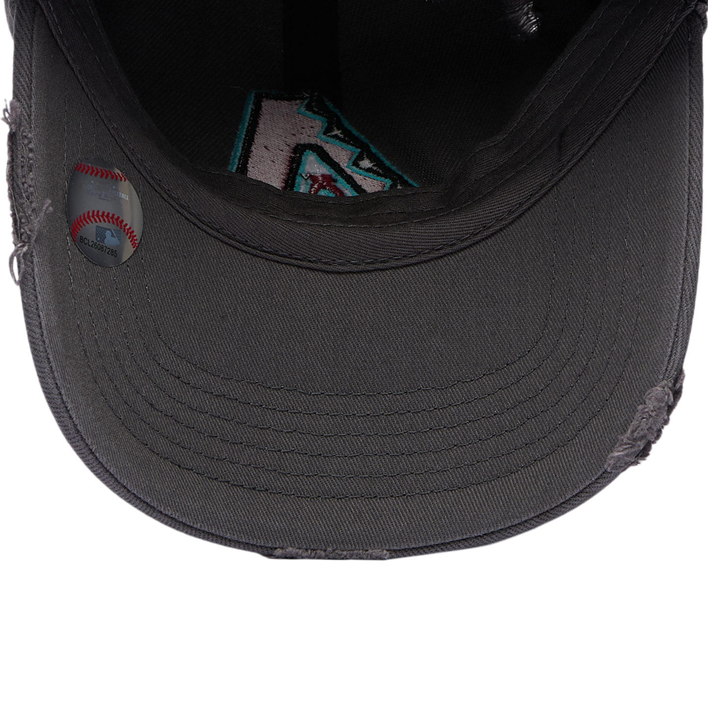 47 Brand Diamondbacks Weathered 47 Clean Up Cap - Men's - Black/Multi