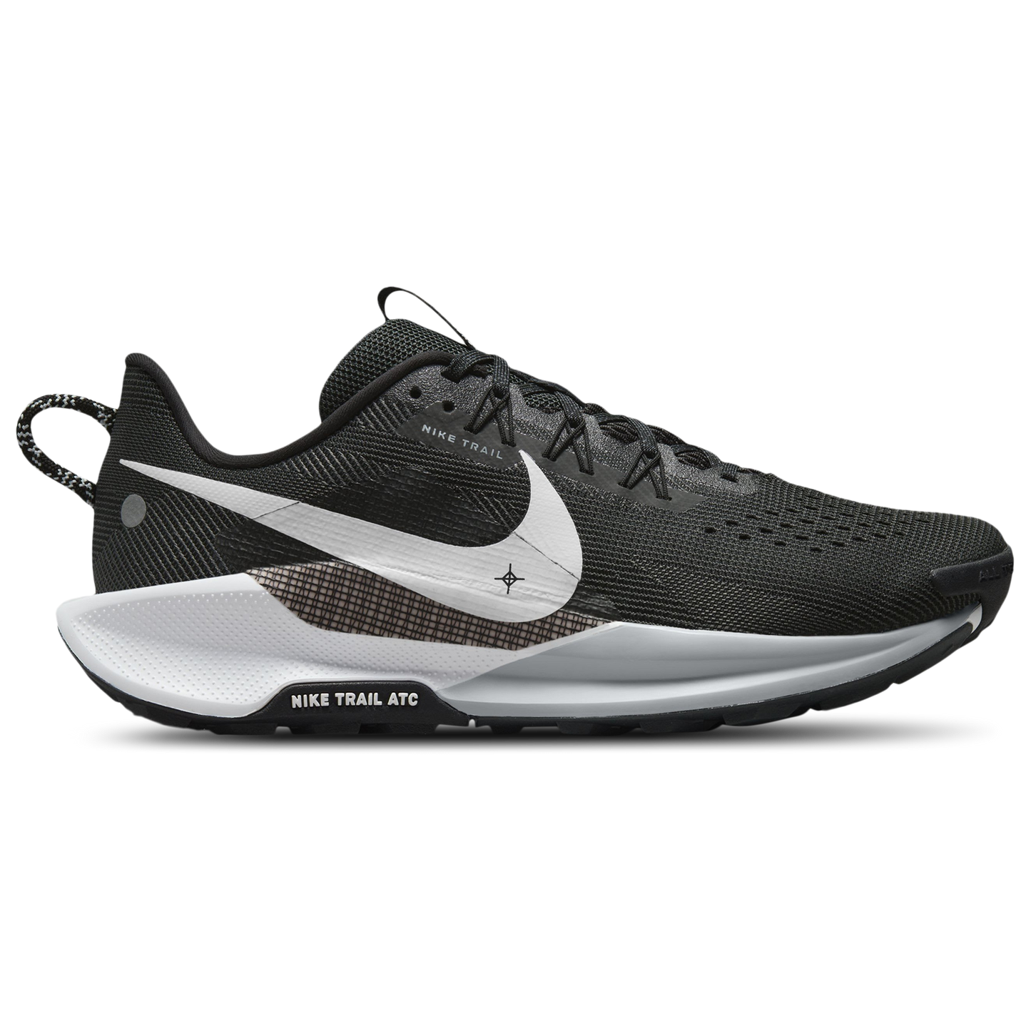 Nike Reactx Pegasus Trail 5 - Men's - Black/White/Anthracite