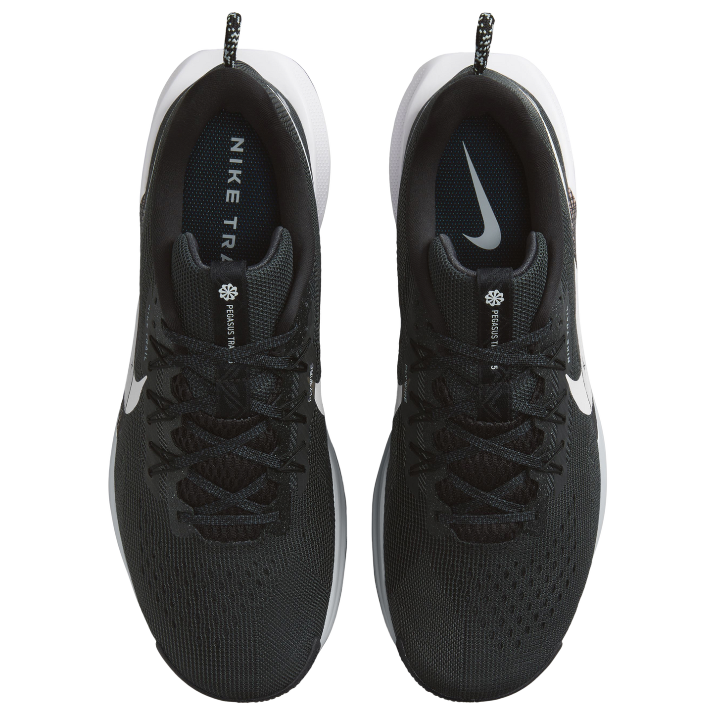 Nike Reactx Pegasus Trail 5 - Men's - Black/White/Anthracite