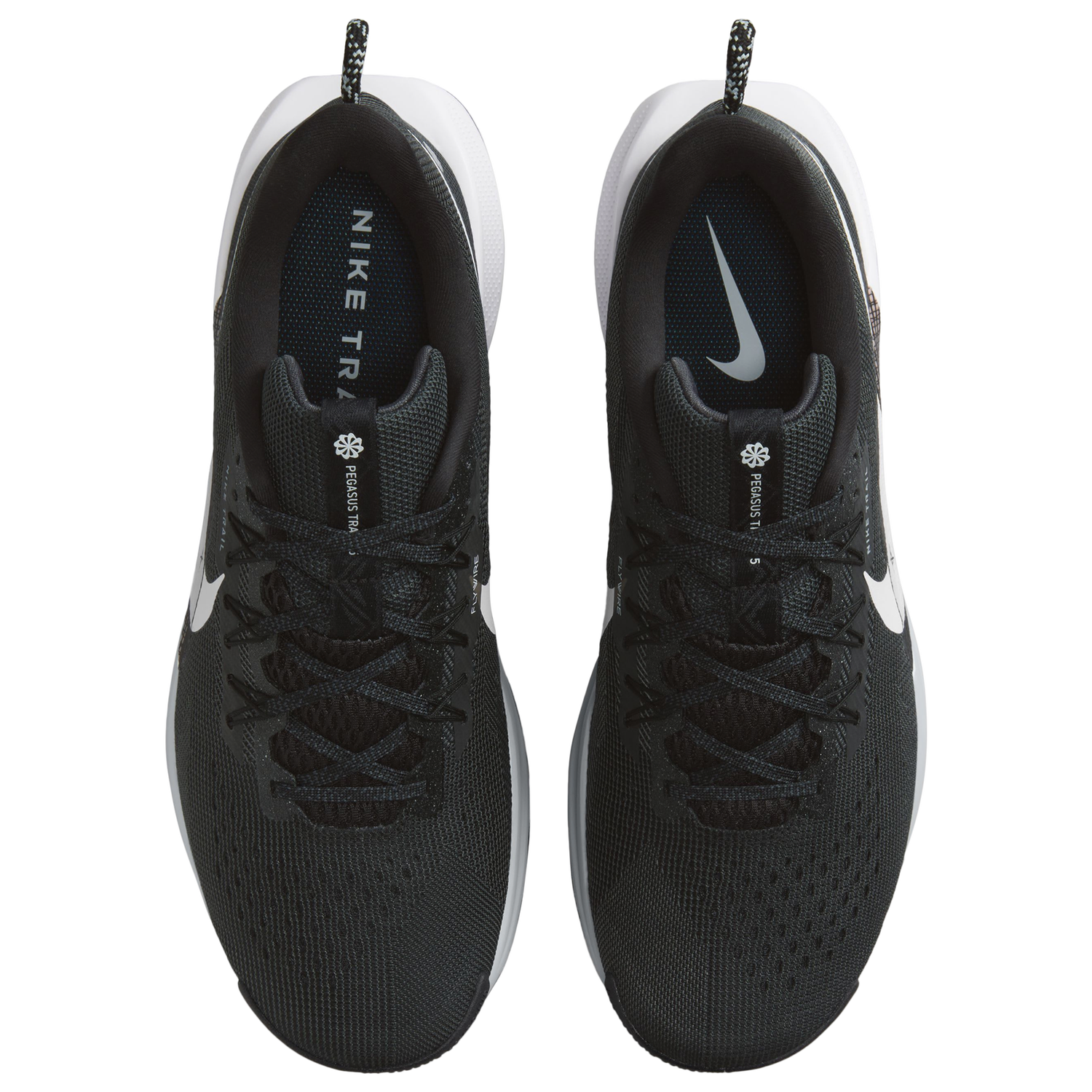Nike Reactx Pegasus Trail 5 - Men's - Black/White/Anthracite