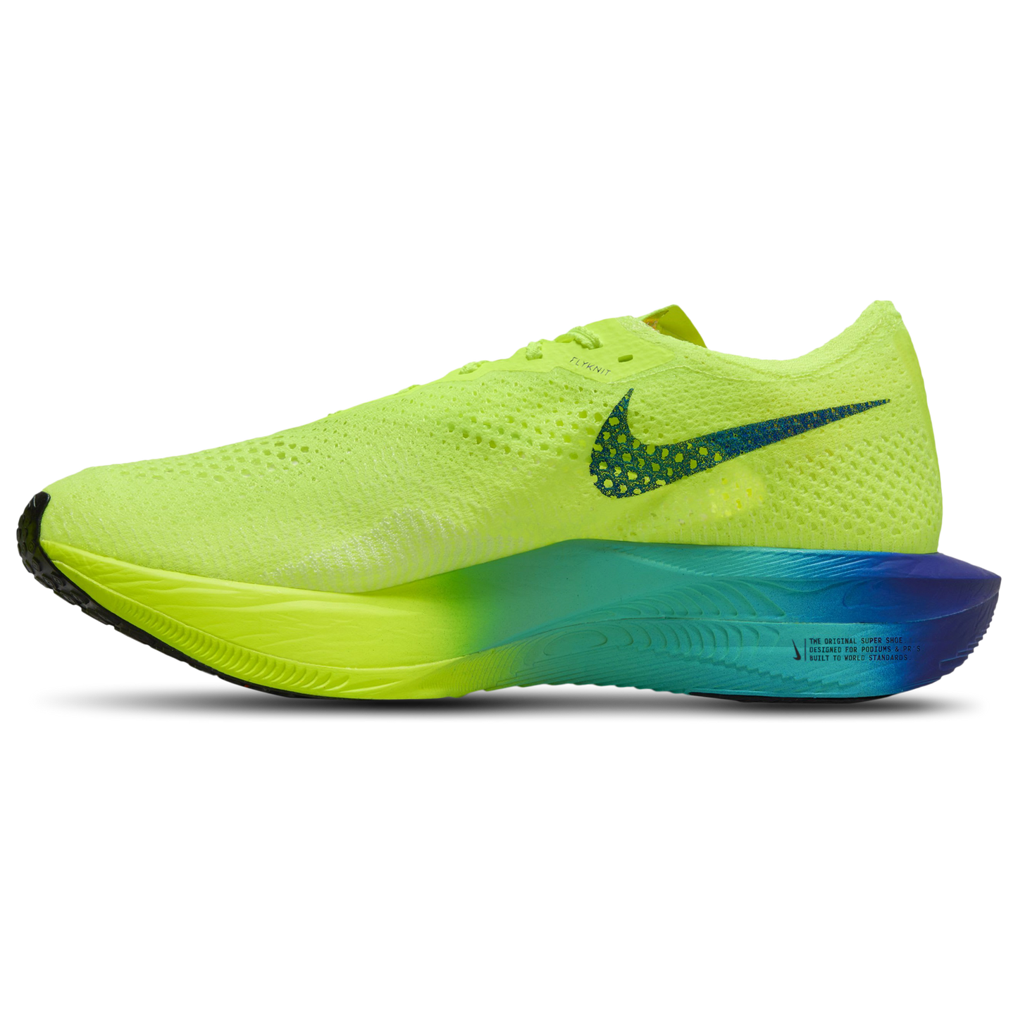 Nike ZoomX Vaporfly Next% 3 - Men's - Volt/Black/Scream Green