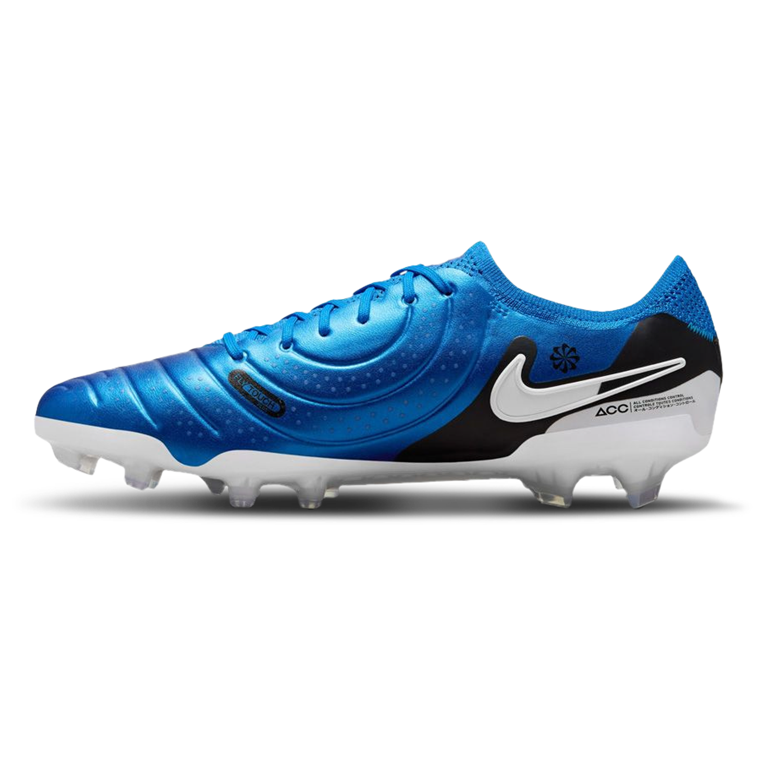 Nike Legend 10 Elite FG - Men's - Soar/White