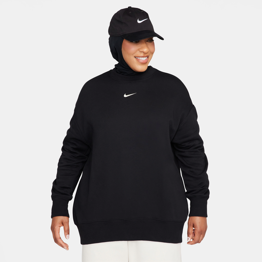 Nike Phoenix OS Fleece Crew - Women's - Black/White