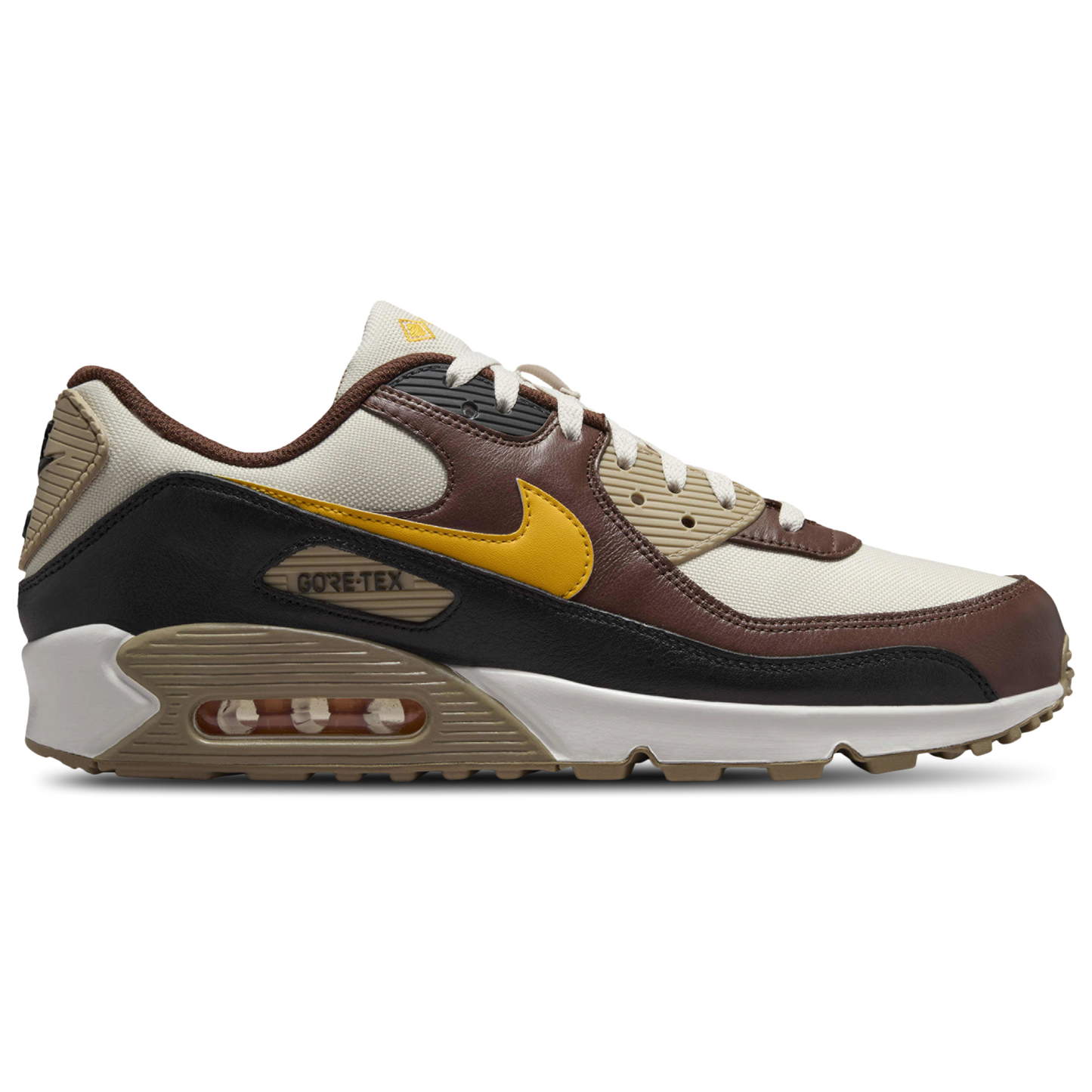 Nike Air Max 90 GTX - Men's - Lt Orewood Brown/Cacao Wow/Khaki