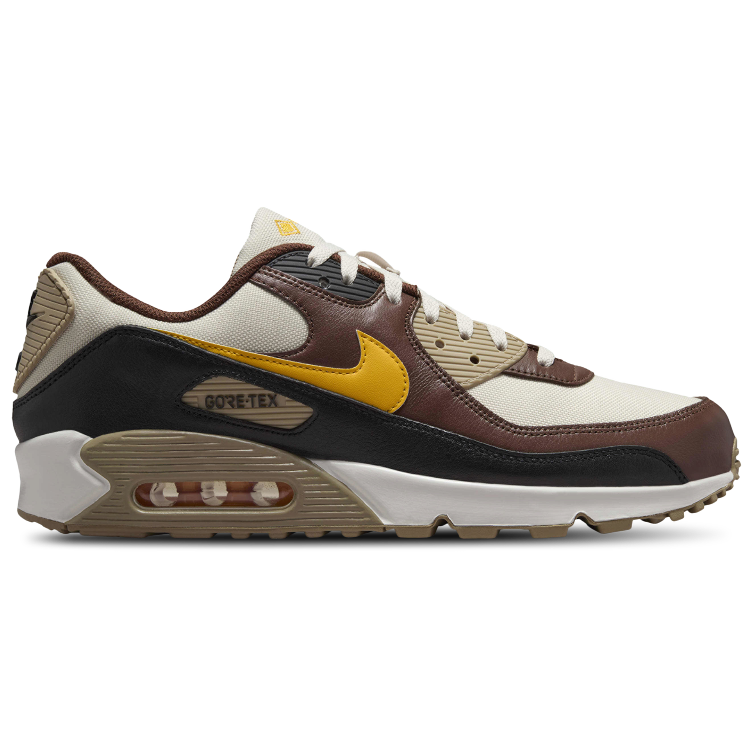 Nike Air Max 90 GTX - Men's - Lt Orewood Brown/Cacao Wow/Khaki