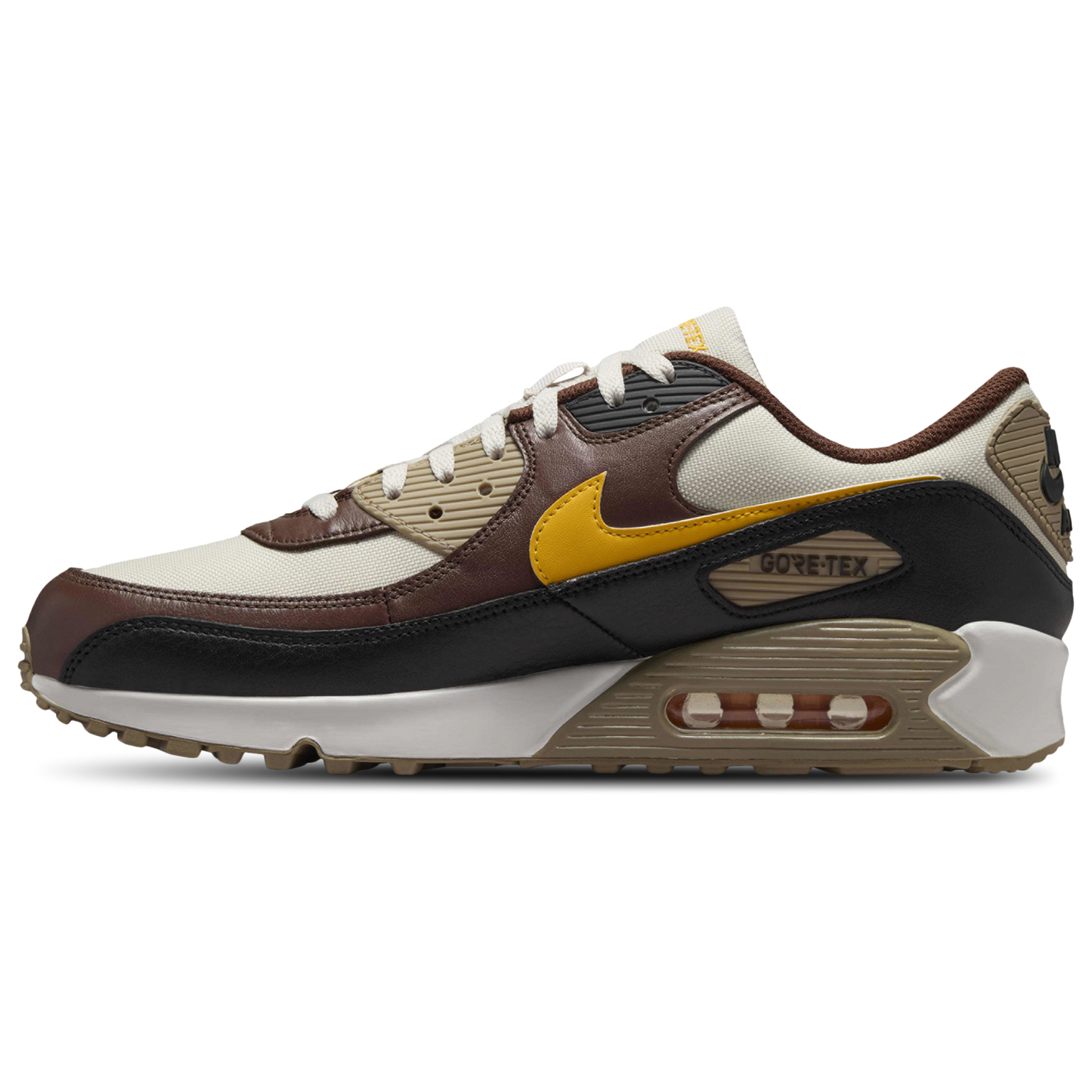 Nike Air Max 90 GTX - Men's - Lt Orewood Brown/Cacao Wow/Khaki
