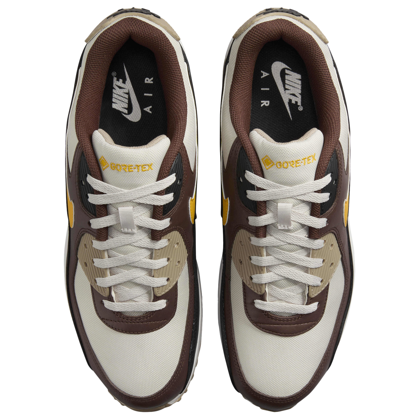 Nike Air Max 90 GTX - Men's - Lt Orewood Brown/Cacao Wow/Khaki