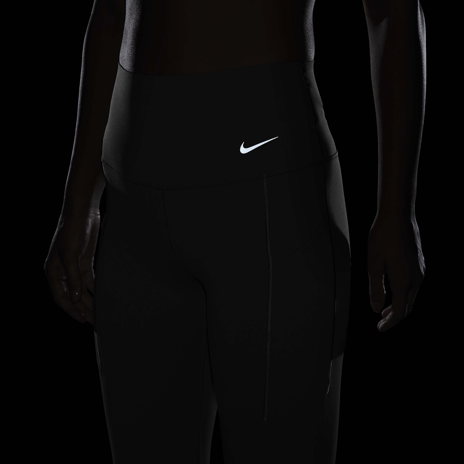 Nike Universal High Rise DF 7/8 Tight - Women's - Light Army/Black
