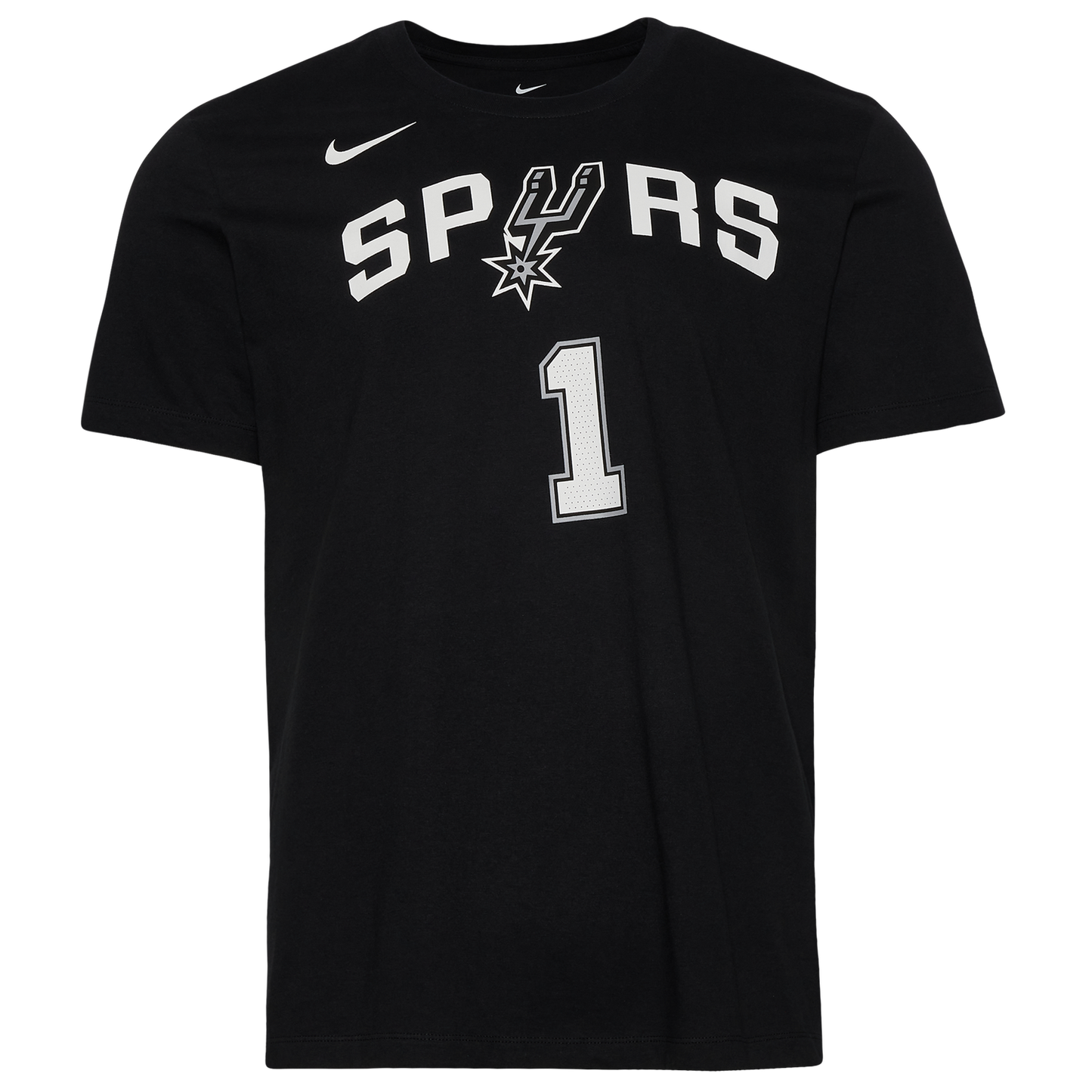 Nike Spurs Name & Number T-Shirt - Men's - Black/White
