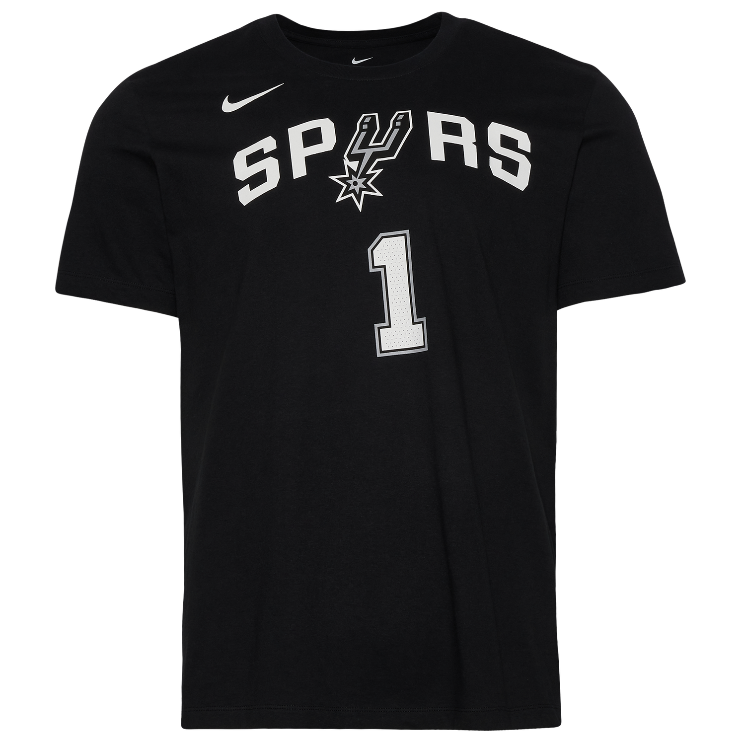 Nike Spurs Name & Number T-Shirt - Men's - Black/White