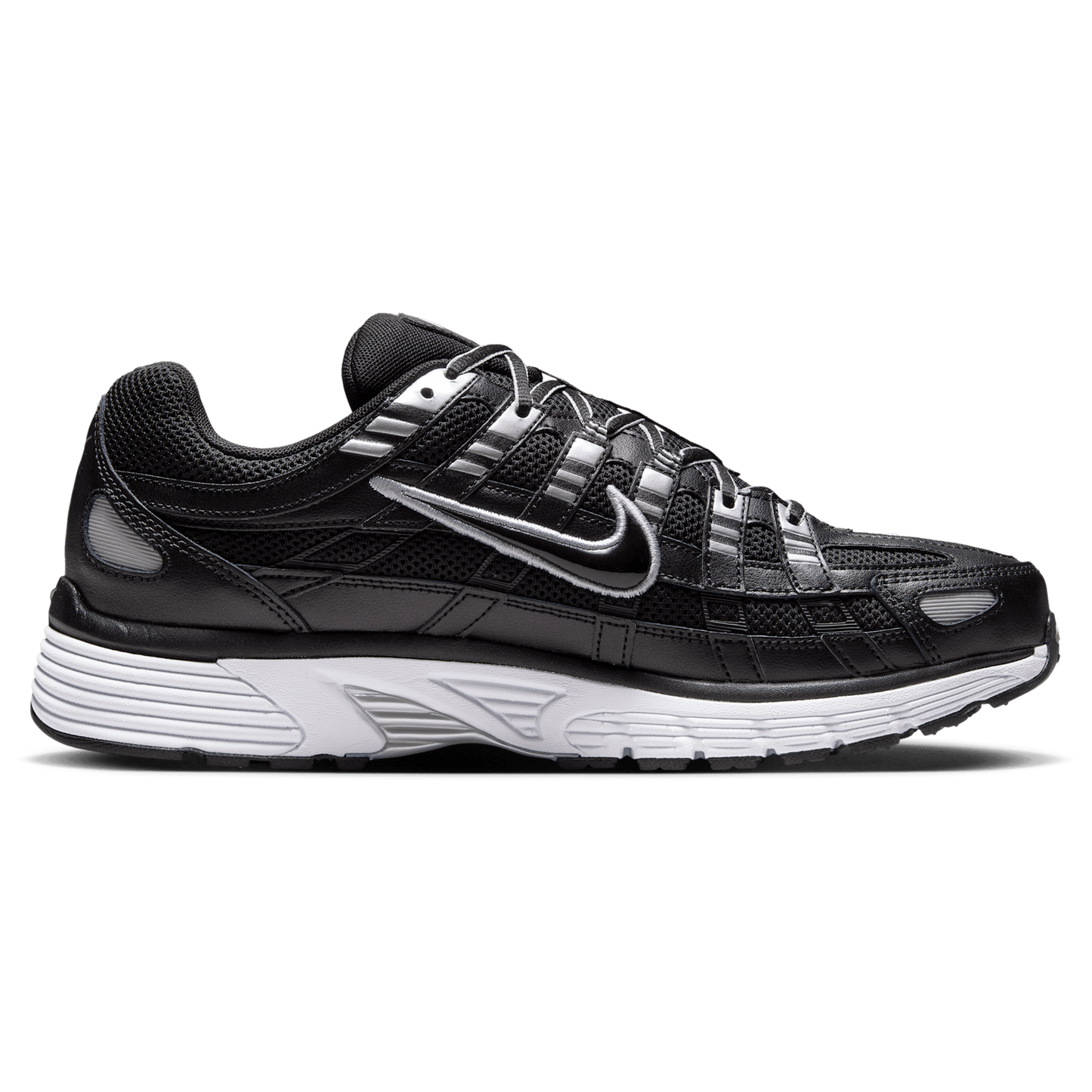 Nike P-6000 - Men's - Black/White/Mtlc Silver