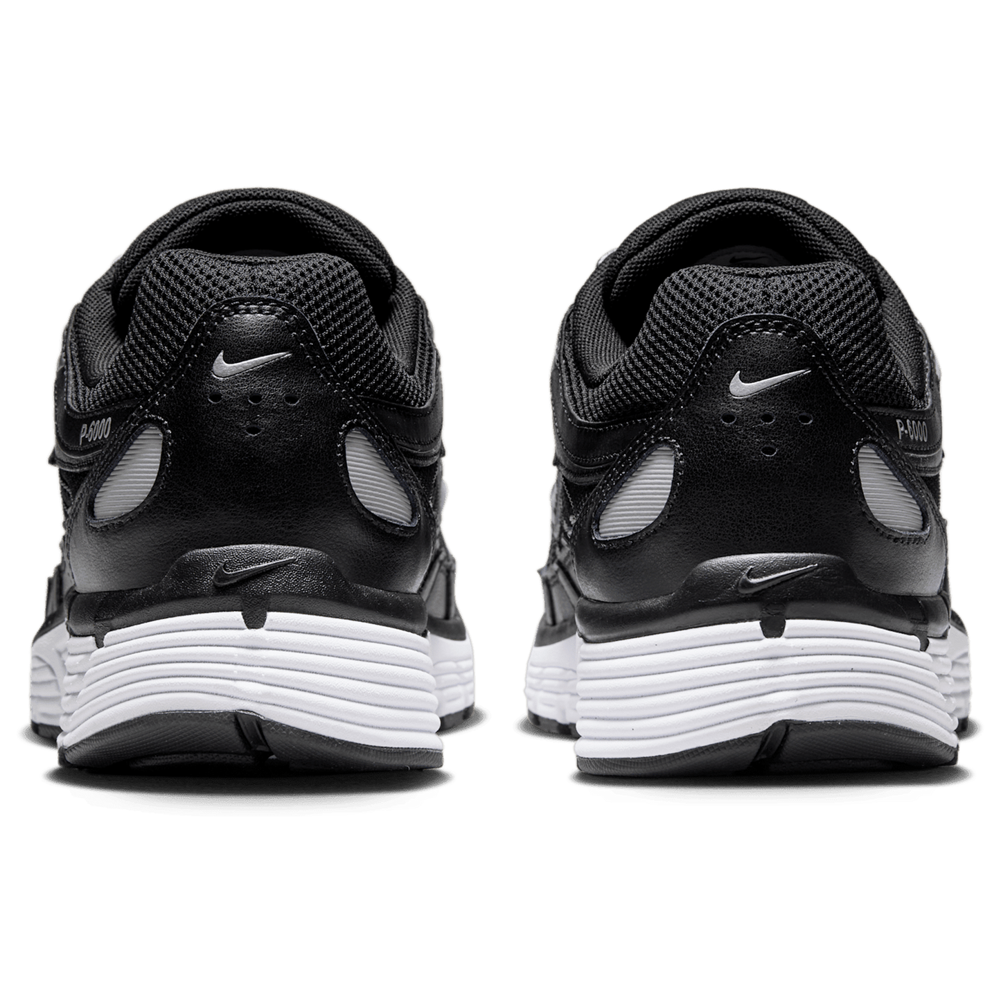 Nike P-6000 - Men's - Black/White/Mtlc Silver