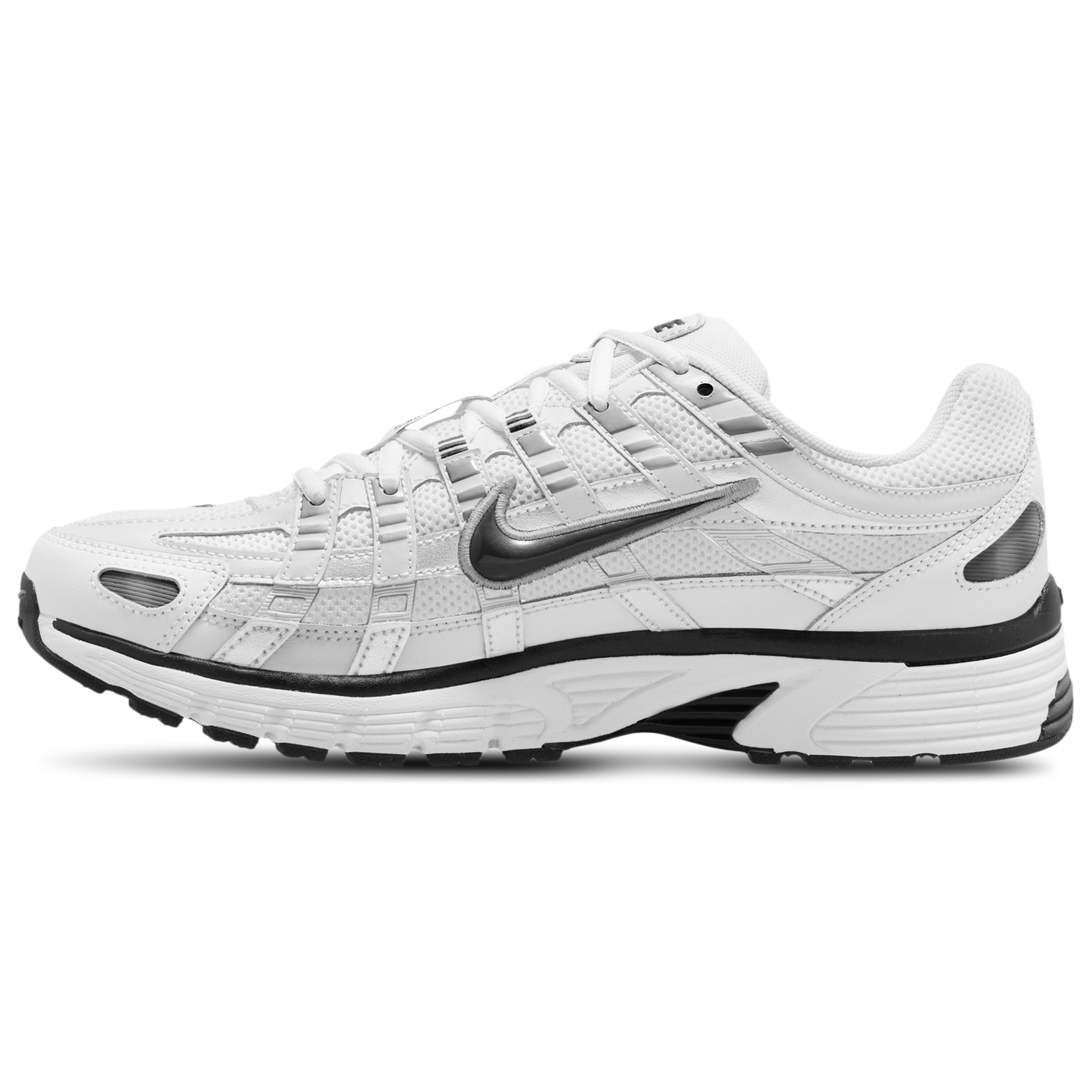 Nike P-6000 - Men's - White/Black/Silver
