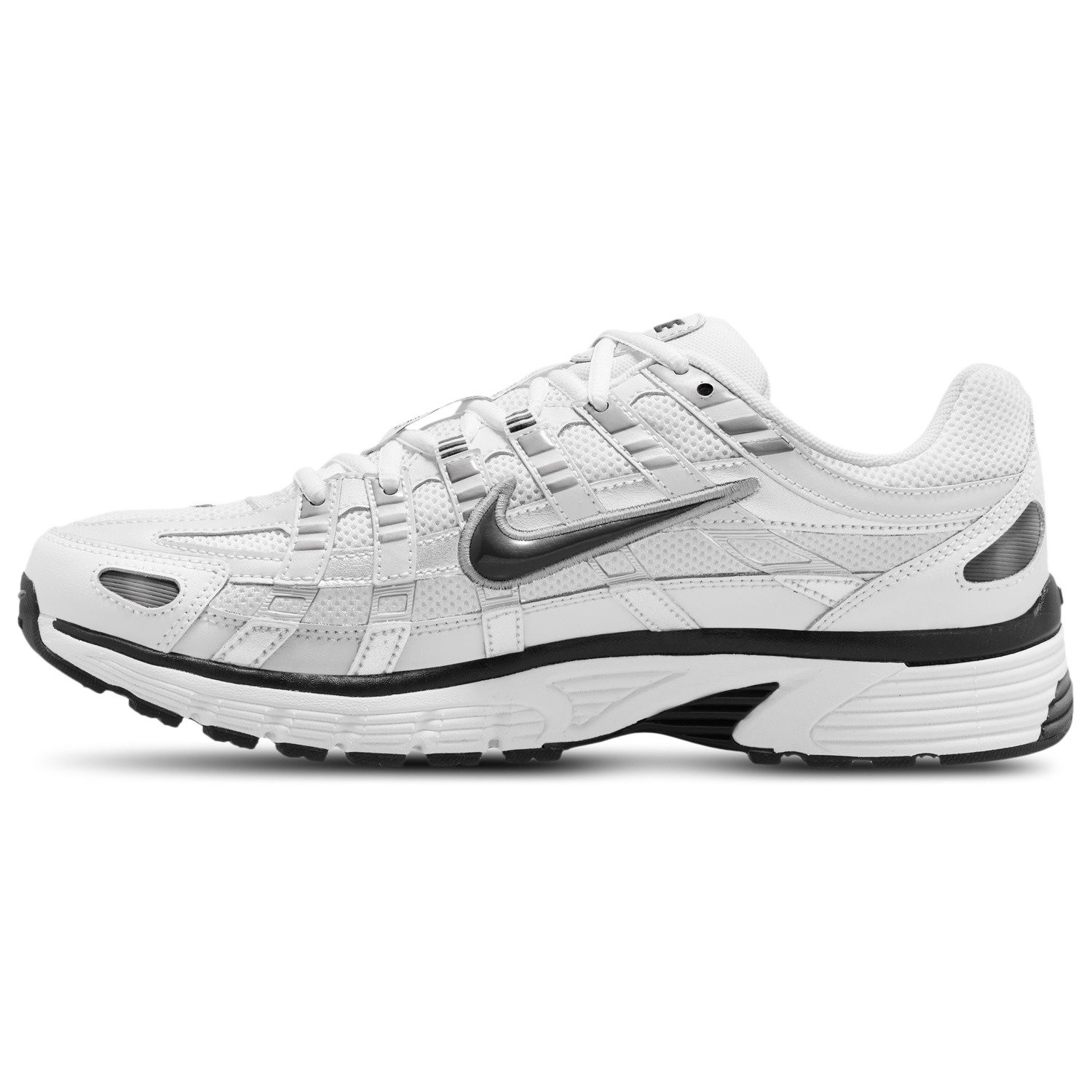Nike P-6000 - Men's - White/Black/Silver