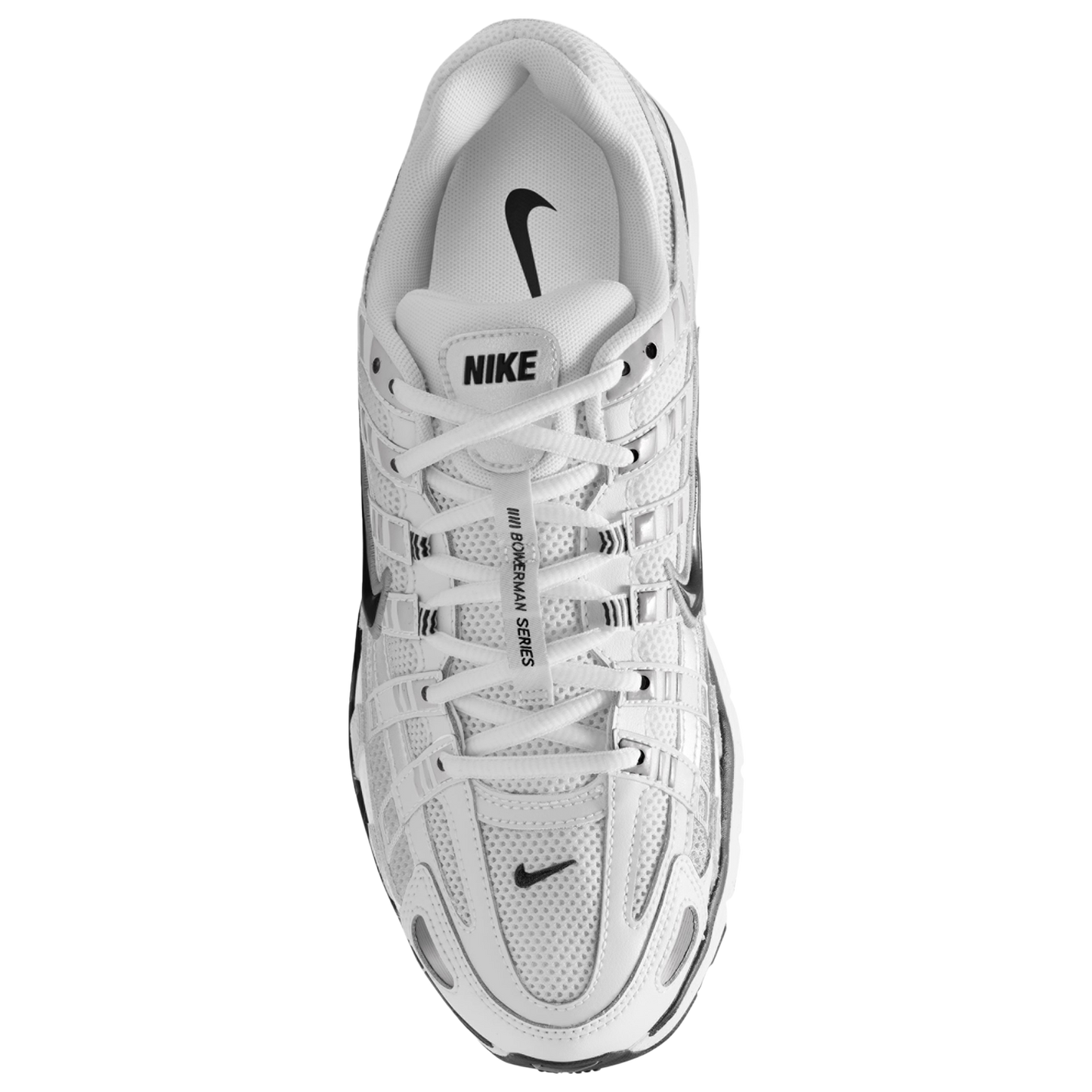 Nike P-6000 - Men's - White/Black/Silver