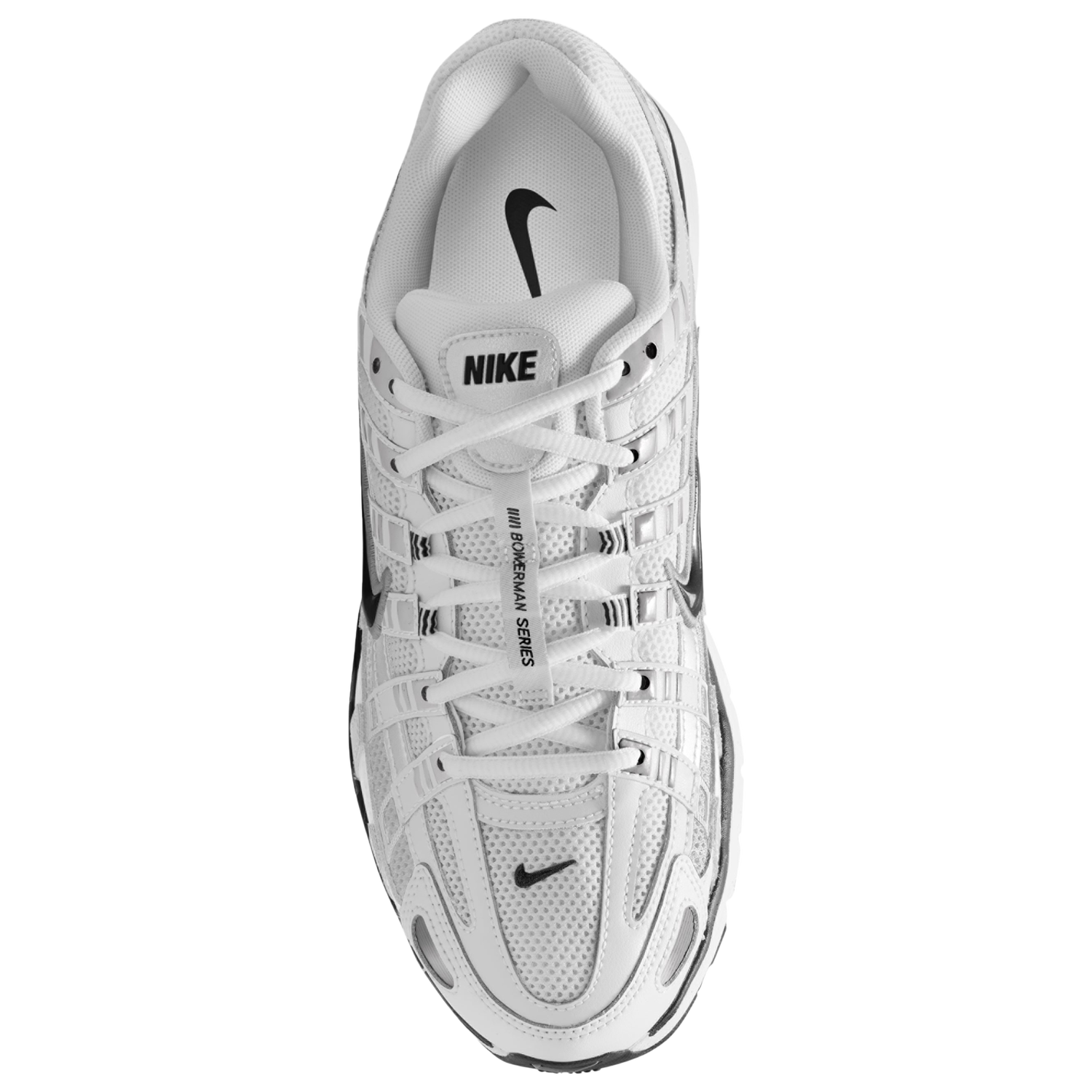 Nike P-6000 - Men's - White/Black/Silver