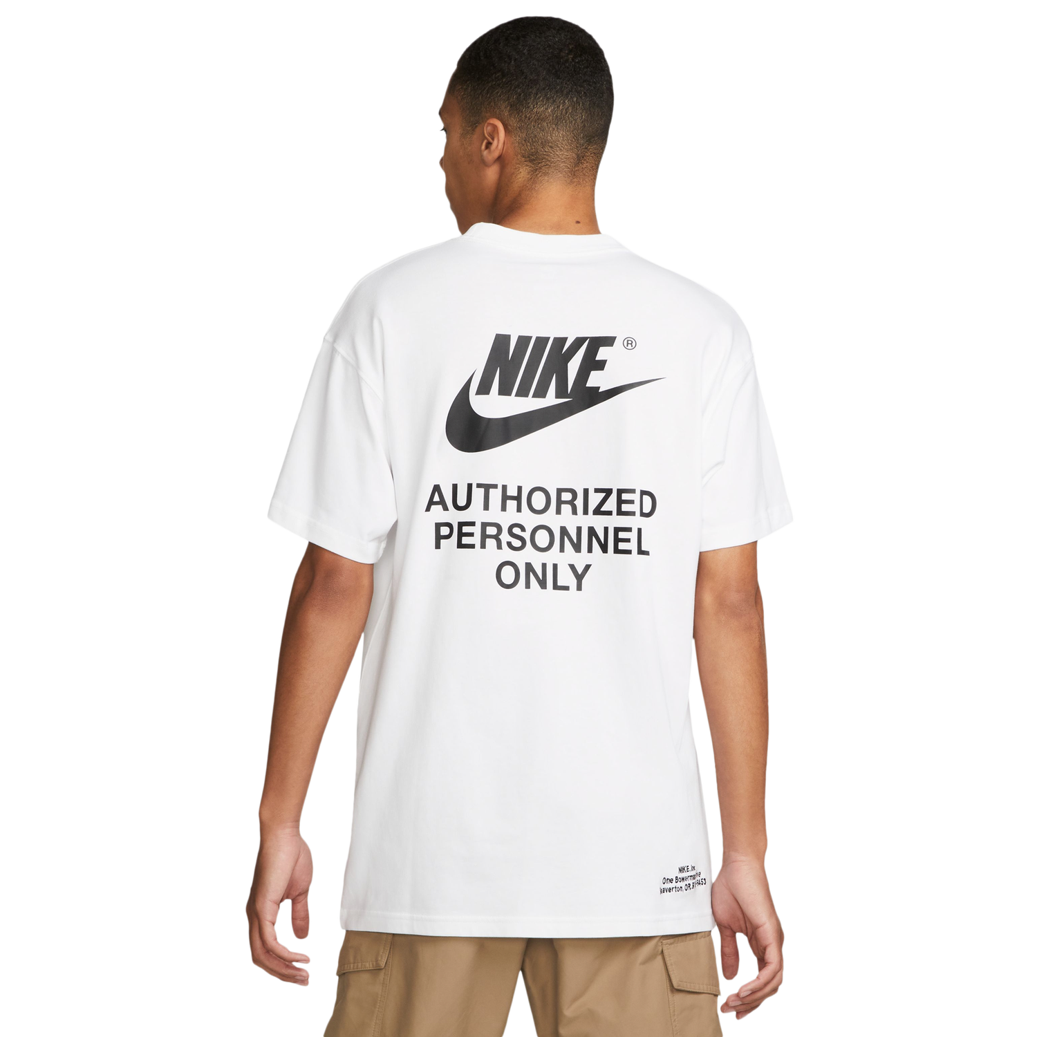 Nike Authorized Personal T-Shirt - Men's - White/Black