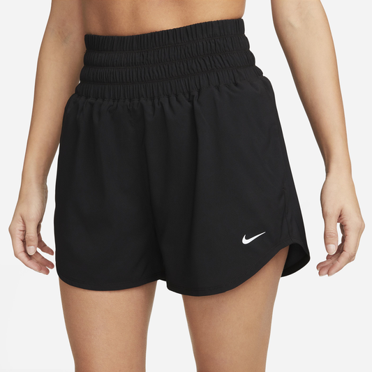 Nike One Ultra High Rise 3" DF Short - Women's - Black/Reflective Silver