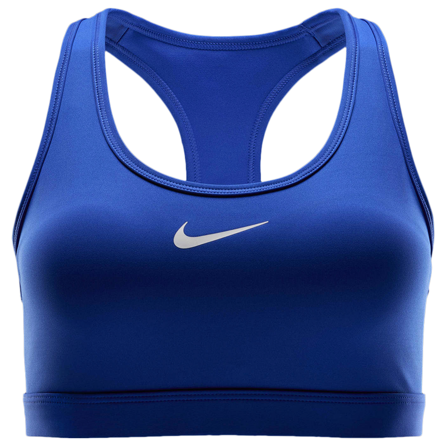 Nike Dri-FIT Swoosh Medium Support Bra - Women's - Hyper Royal/White