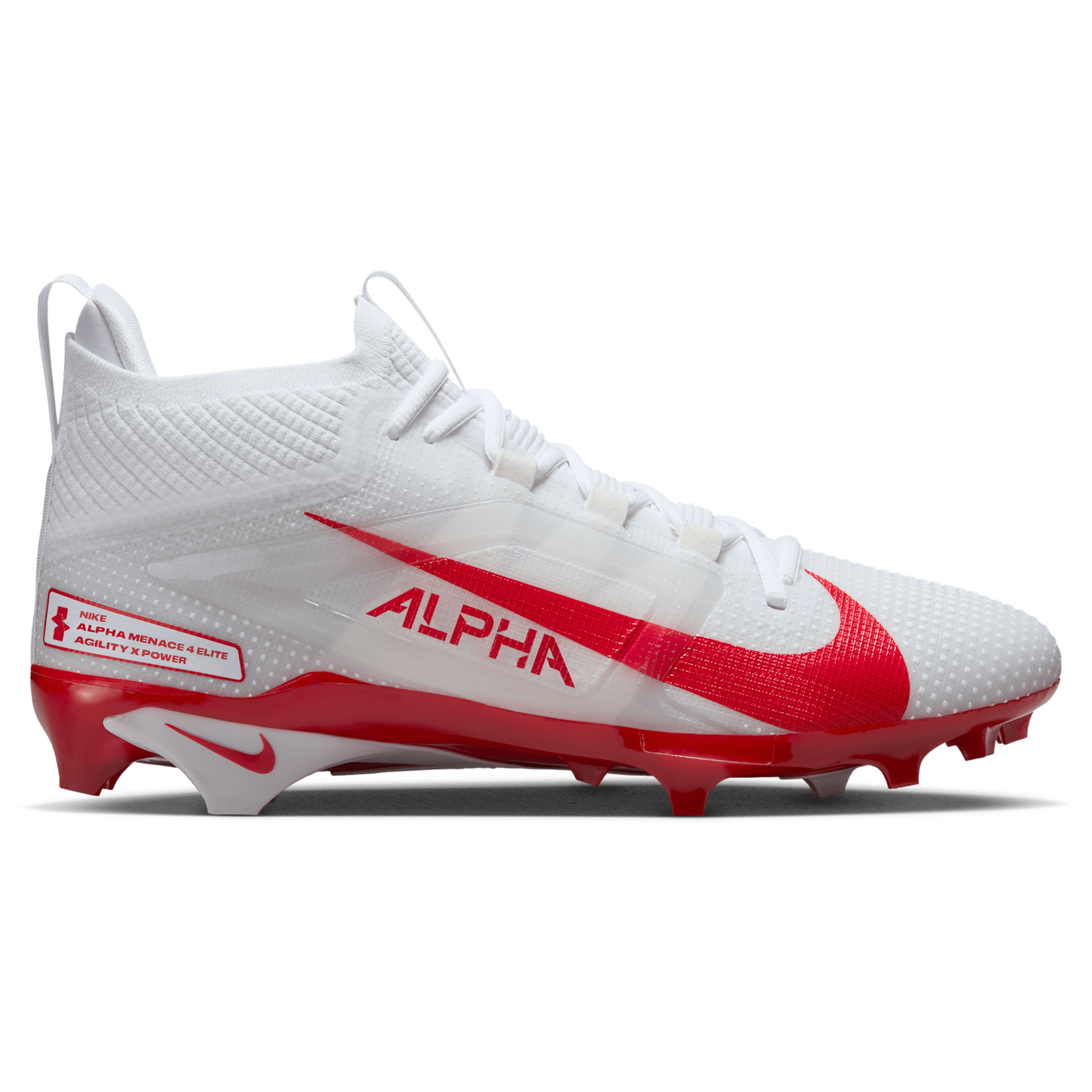 Nike Alpha Menace 4 Elite - Men's - Univ Red/White/Univ Red