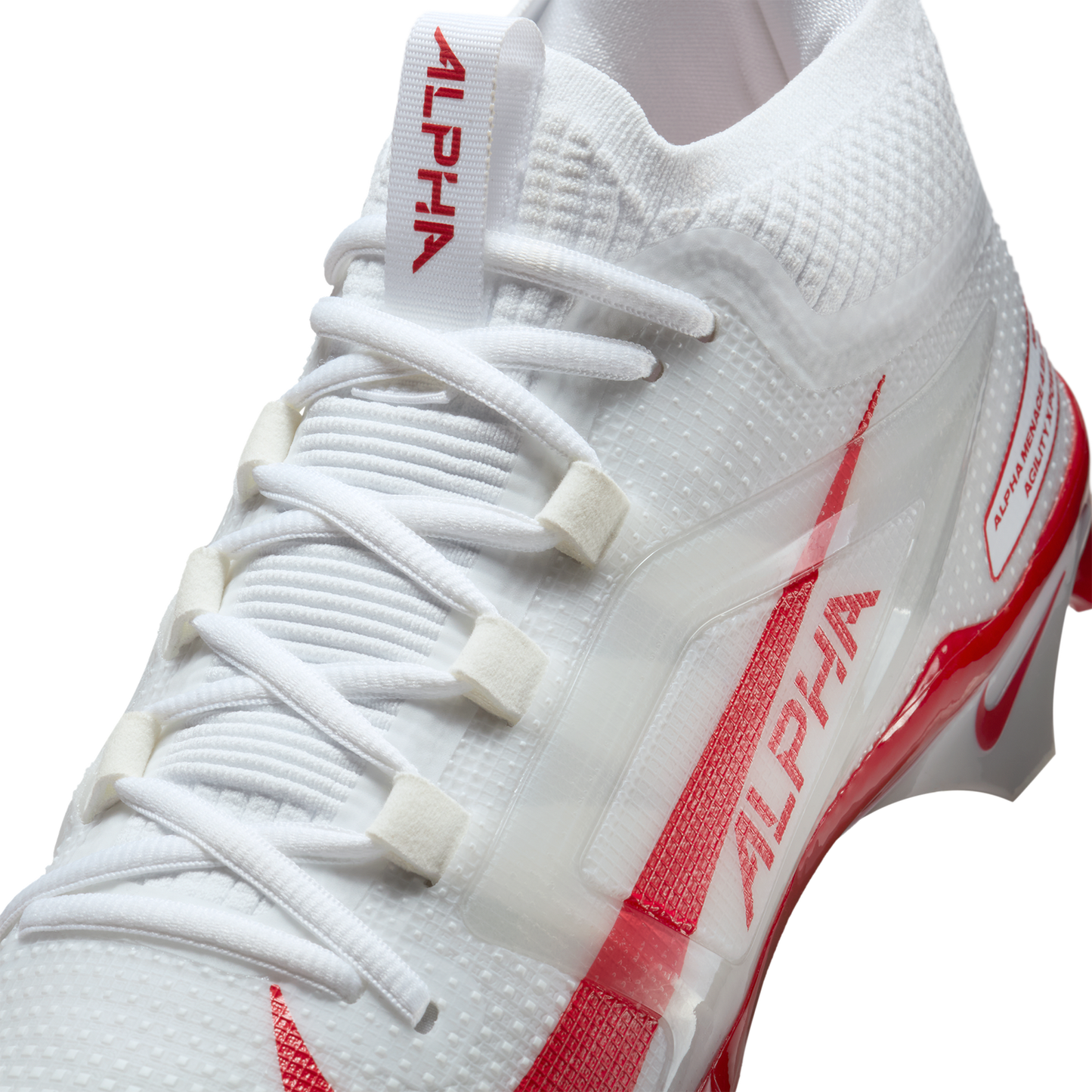 Nike Alpha Menace 4 Elite - Men's - Univ Red/White/Univ Red