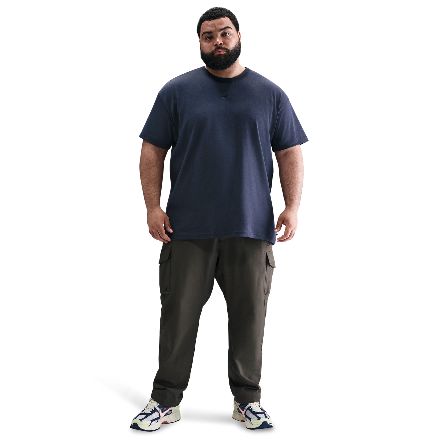 Nike NSW Premium Essentials SUST T-Shirt - Men's - Obsidian/White
