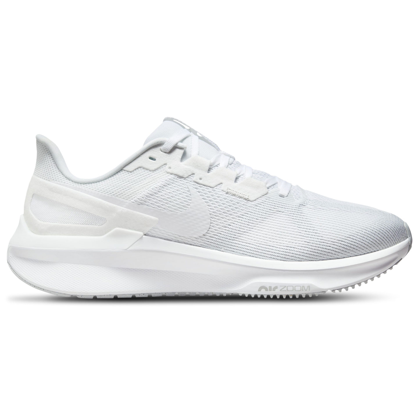 Nike Air Zoom Structure 25 - Men's - White/White/Pure Platinum