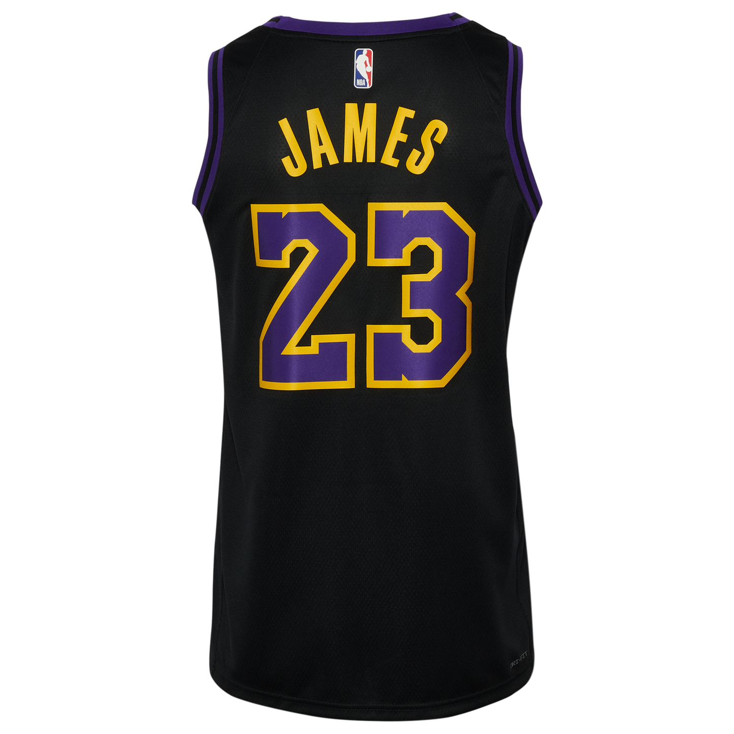 Nike Lakers MNK Dri-FIT Swingman City Edition Jersey - Men's - Black