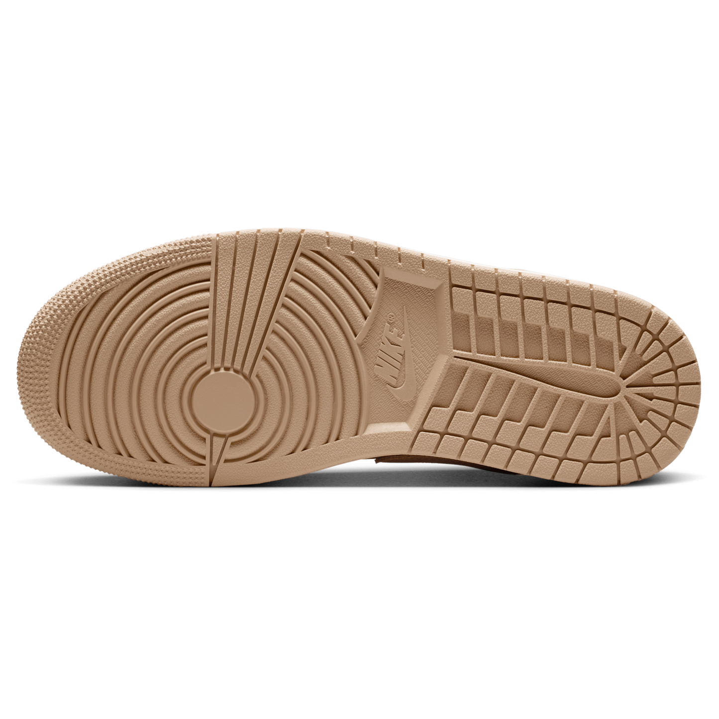 Jordan AJ 1 Low - Women's - Lt British Tan/Legend Md Brown/Chalk