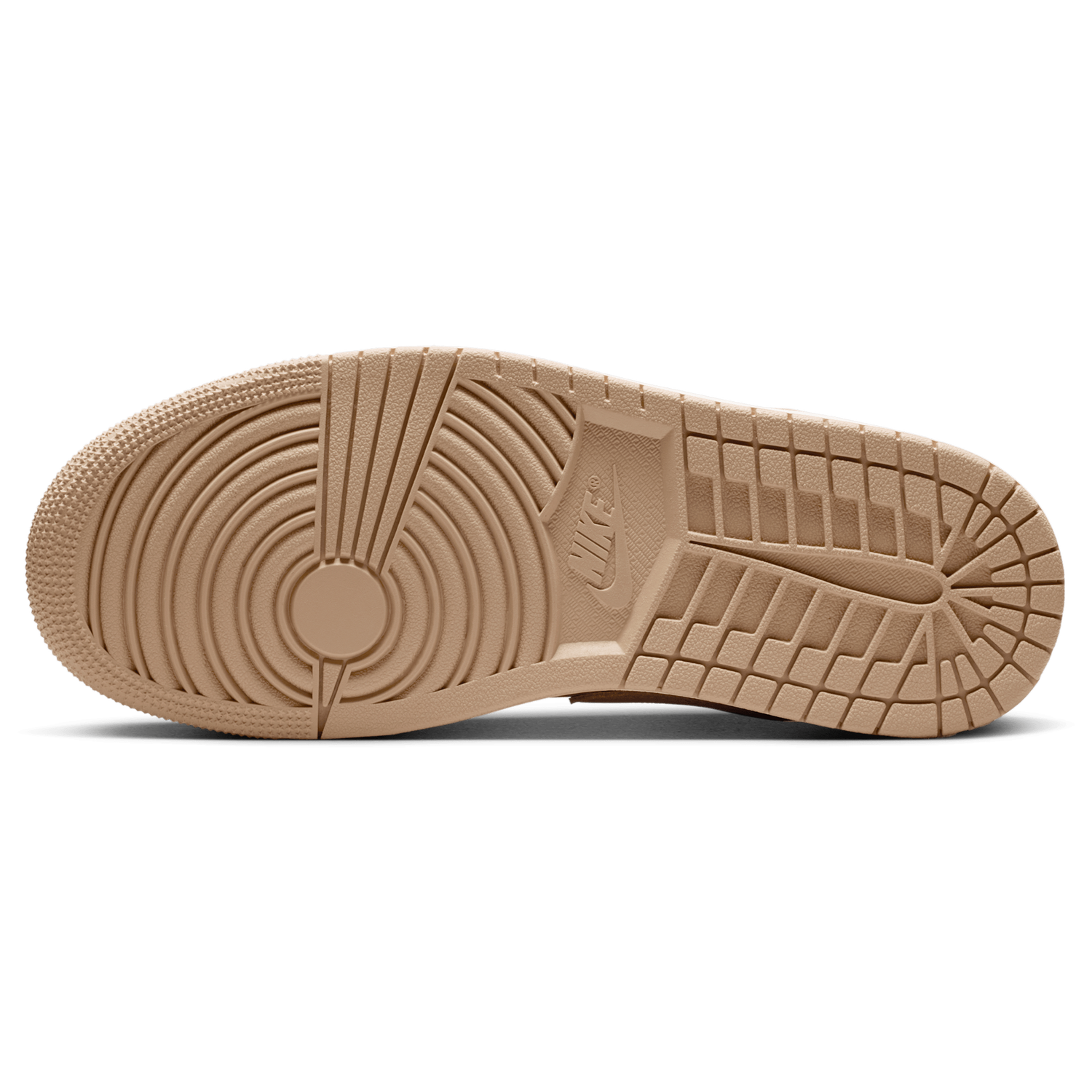 Jordan AJ 1 Low - Women's - Lt British Tan/Legend Md Brown/Chalk
