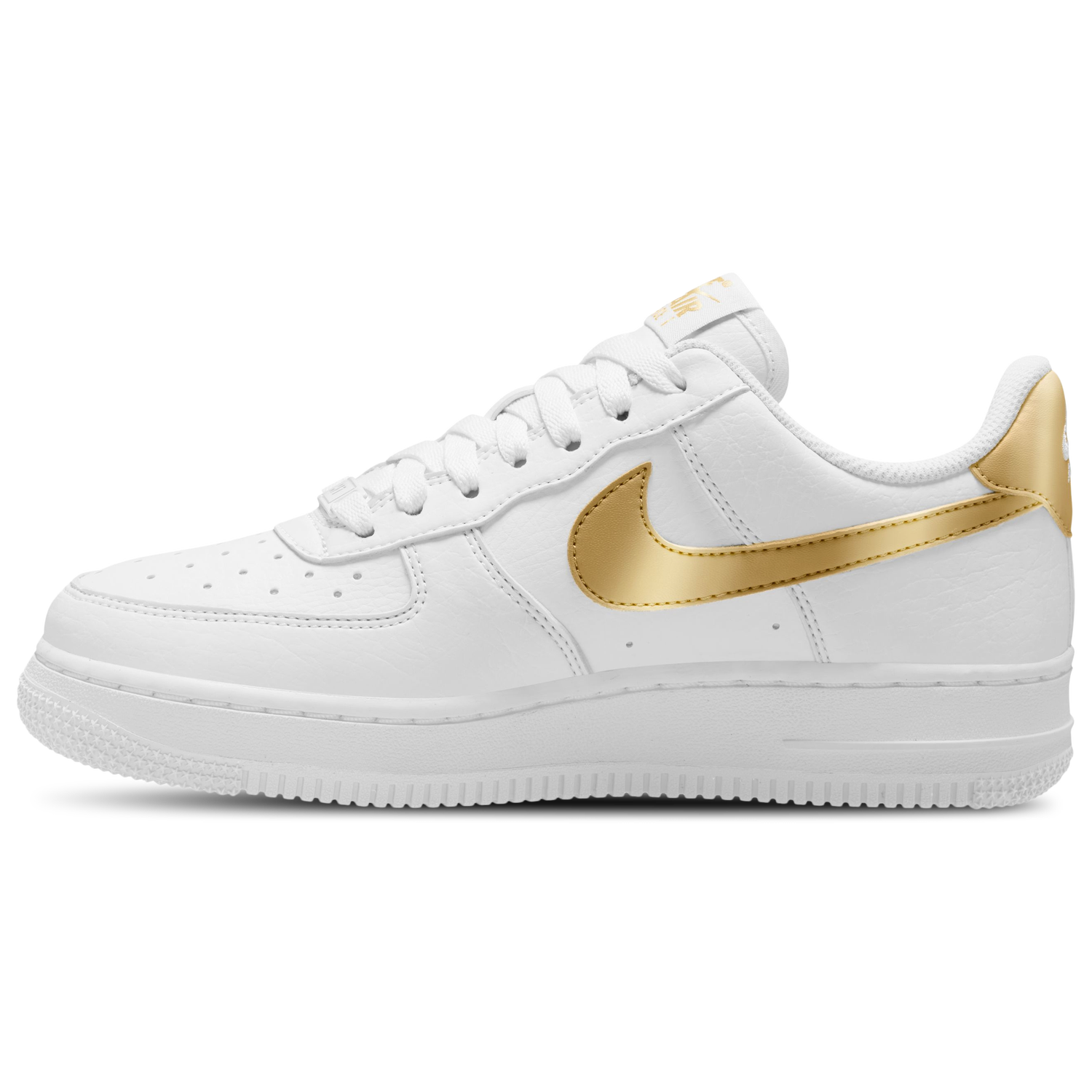 Nike Air Force 1 '07 LE Low - Women's - Gold/White