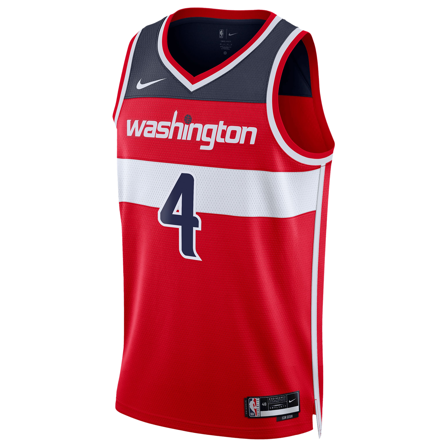 Nike Wizards Swingman Icon Edition Jersey - Men's - University Red