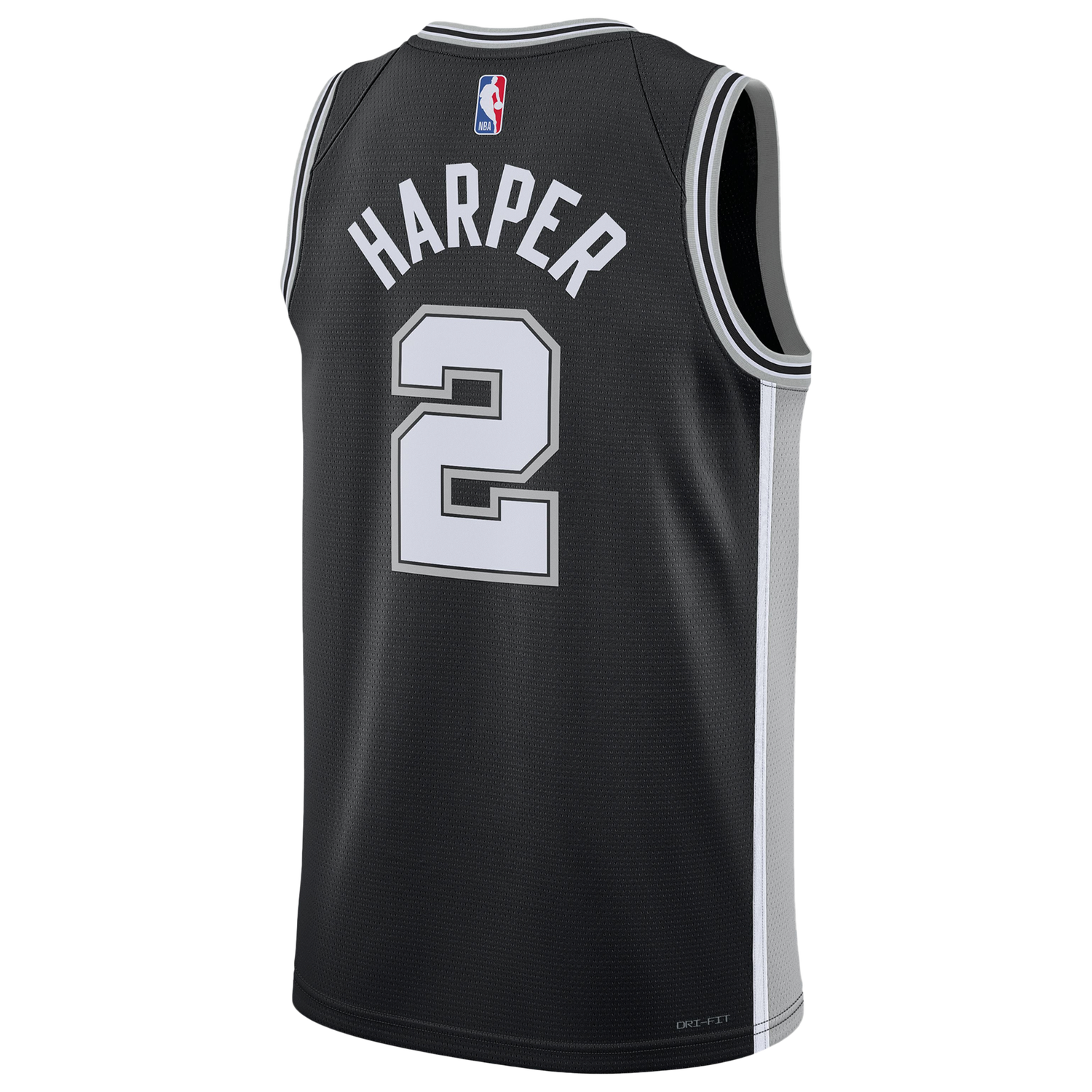 Nike NBA Swingman Icon Jersey - Men's - Black/Black