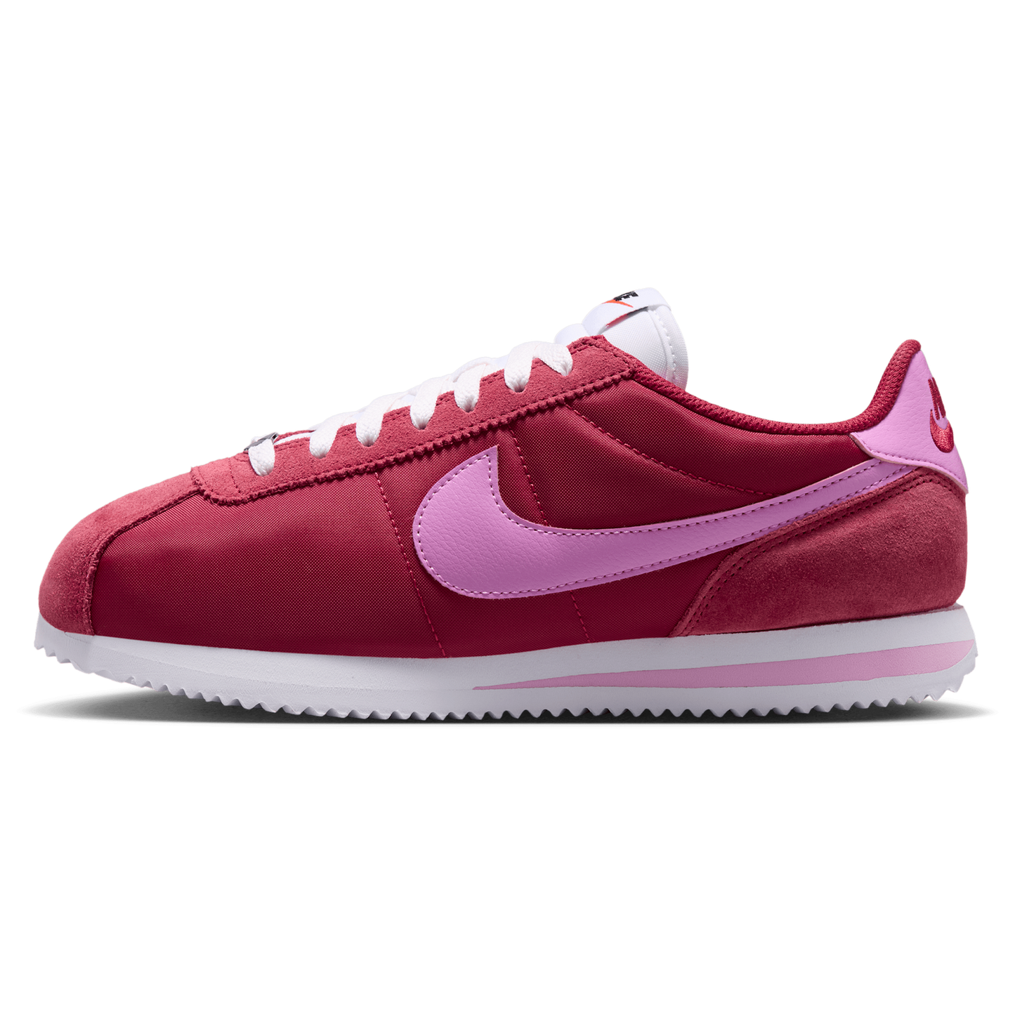 Nike Cortez - Women's - White/Tough Red/Lt Magenta