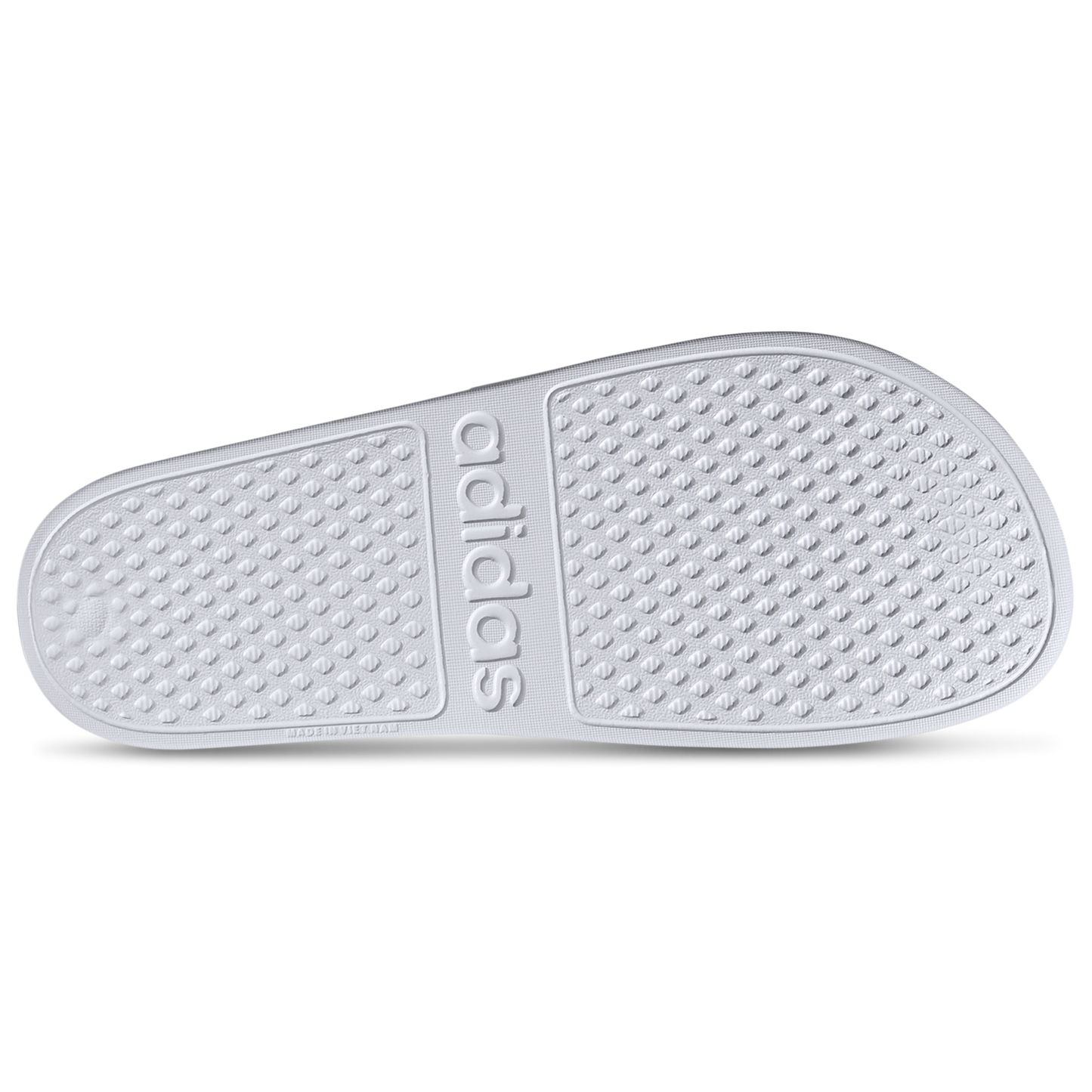 adidas Adilette Aqua Slides - Men's - Ftwr White/Ftwr White/Platin Met