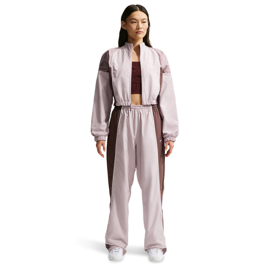 Nike NSW Shrunken Track Jacket Mod - Women's - Platinum Violet/Light Violet Ore