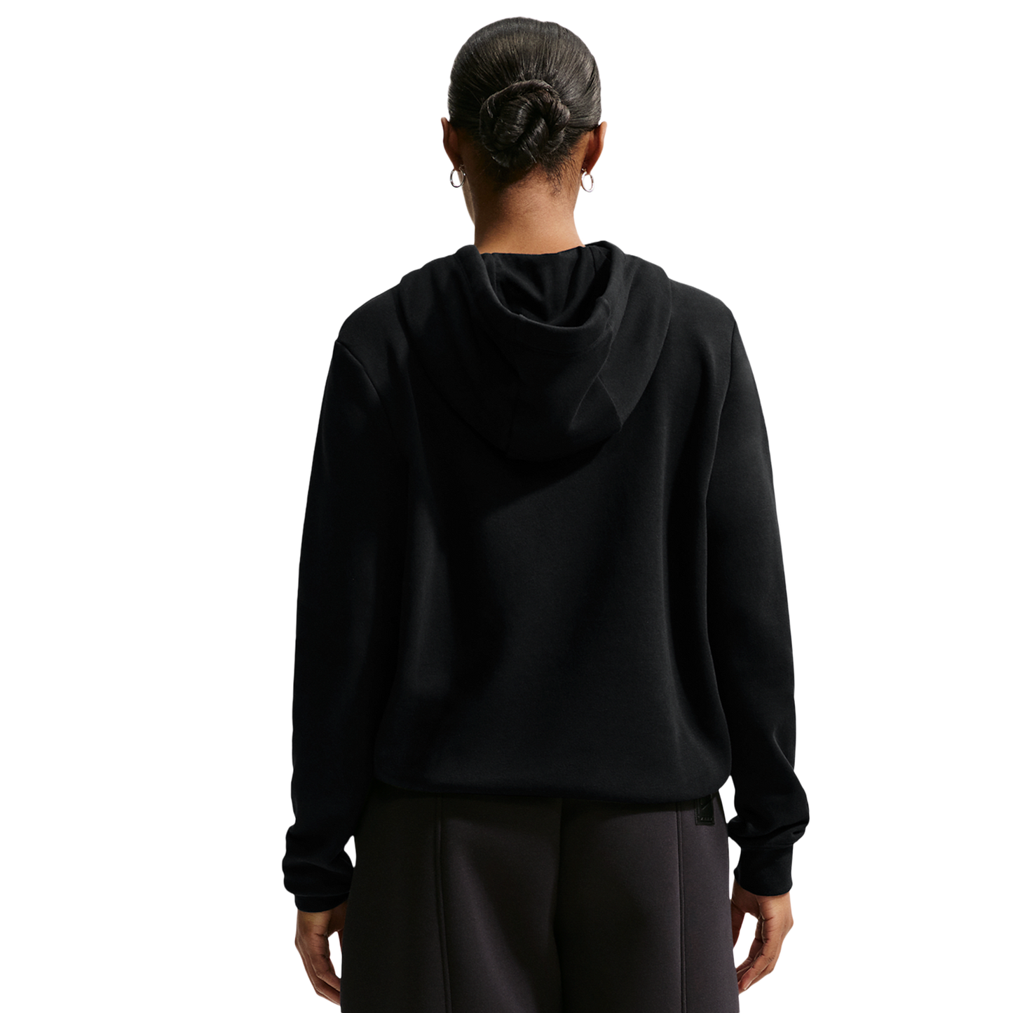 Nike NSW Club Fleece Std Gx Po Hoodie - Women's - Black/White