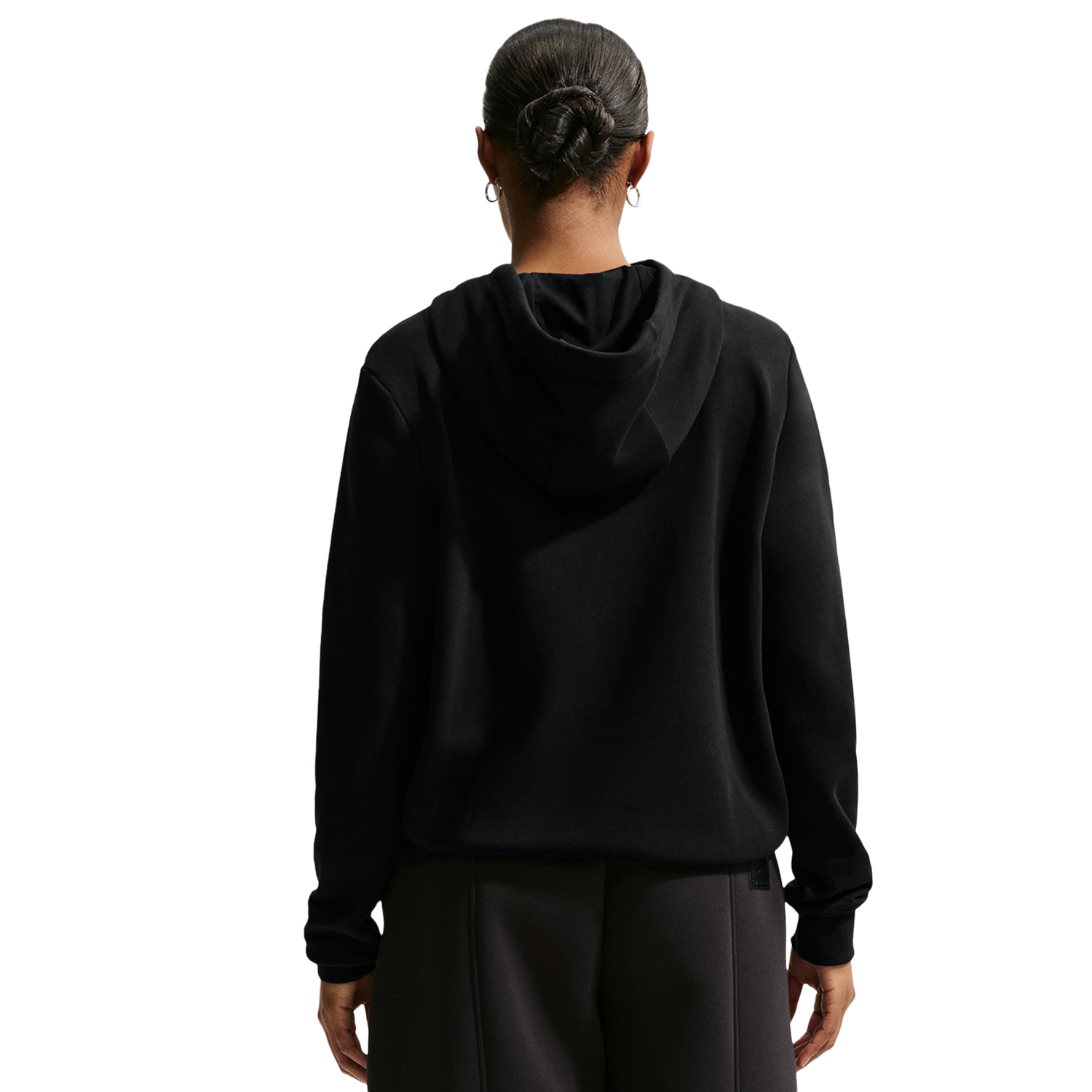 Nike NSW Club Fleece Std Gx Po Hoodie - Women's - Black/White