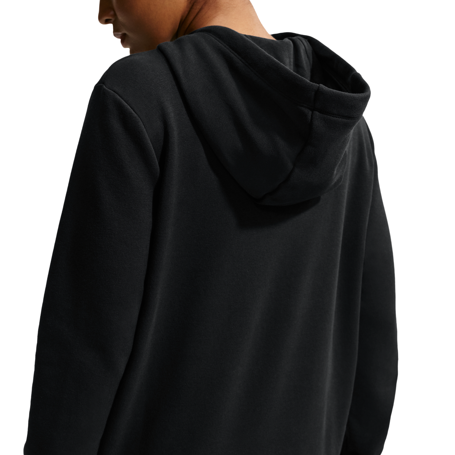 Nike NSW Club Fleece Std Gx Po Hoodie - Women's - Black/White