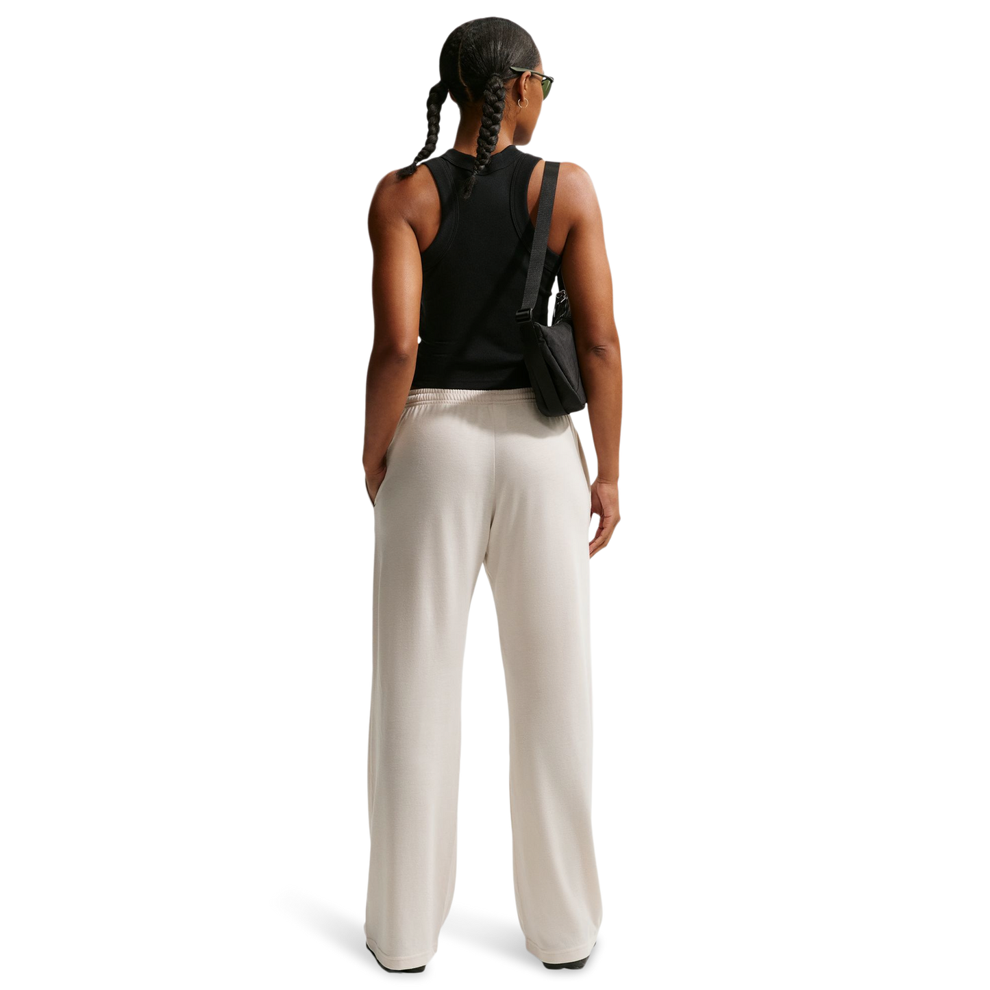 Nike NSW Chill Knit Rib Tank - Women's - Black/Sail