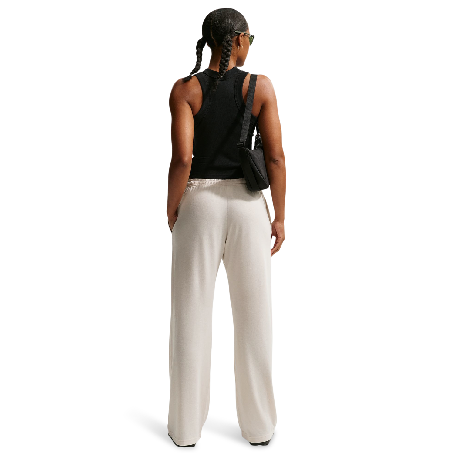 Nike NSW Chill Knit Rib Tank - Women's - Black/Sail