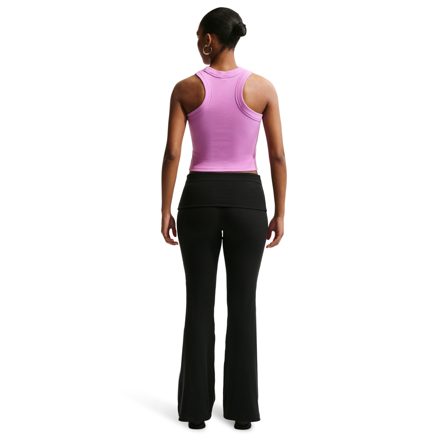 Nike NSW Chill Knit Rib Tank - Women's - Light Magenta/Sail