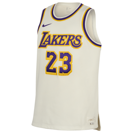 Nike Lebron James Dri-FIT Reserve Jersey - Men's - Sail/Field Purple